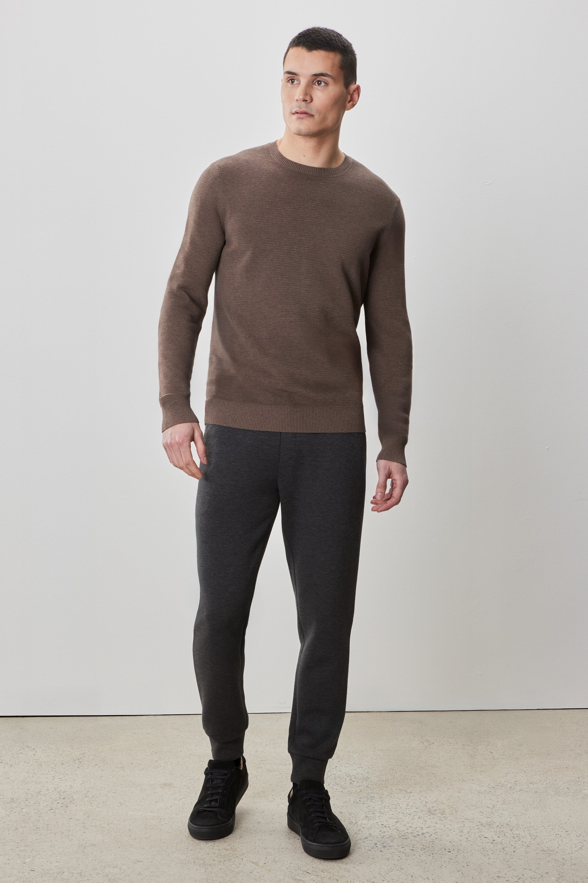 Enrique Crewneck Sweater Brown