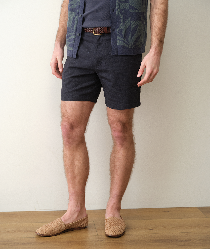 Saturday Hemp Chino Short India Ink