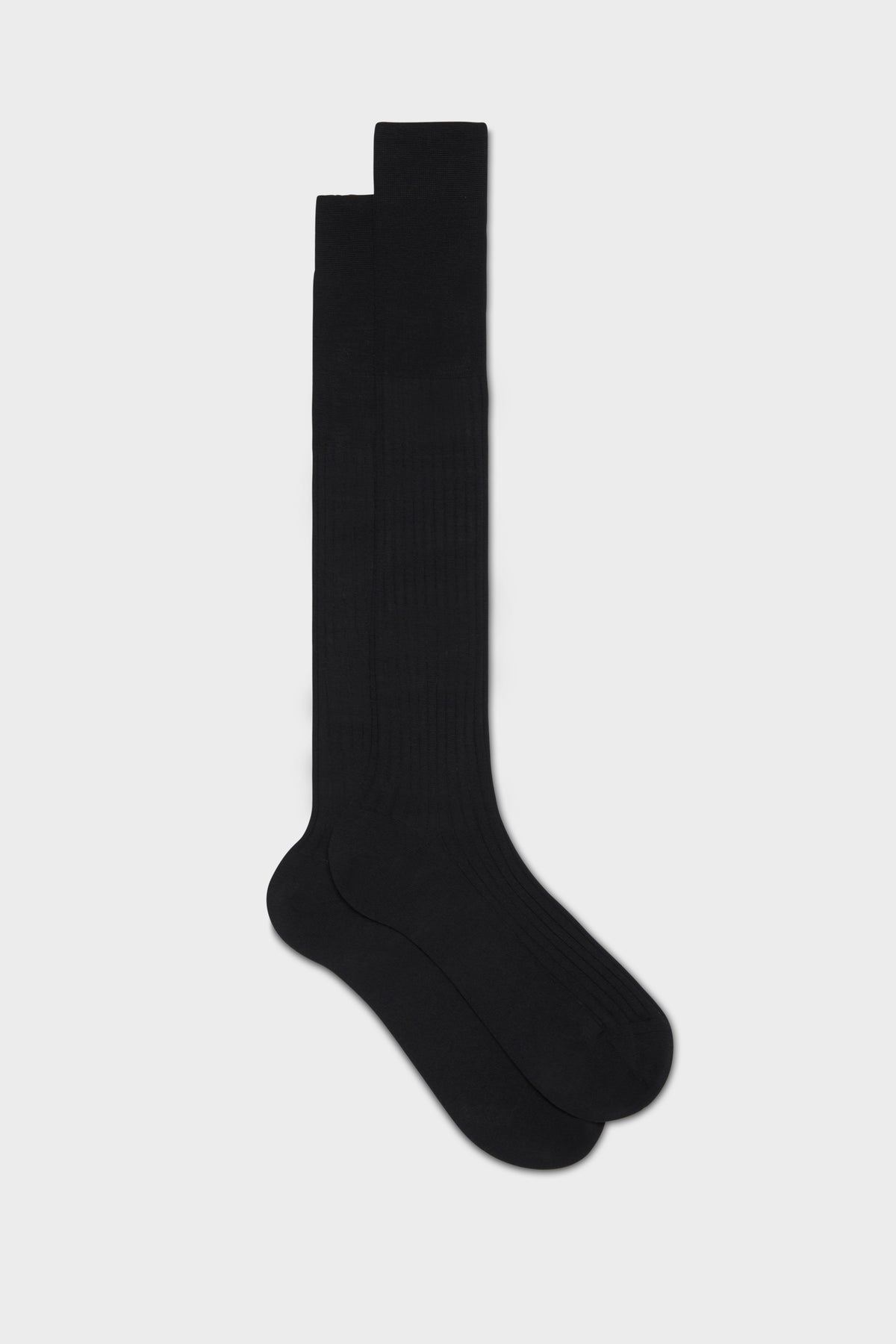 Wool Blend 80/20 Mid-Calf Sock Black