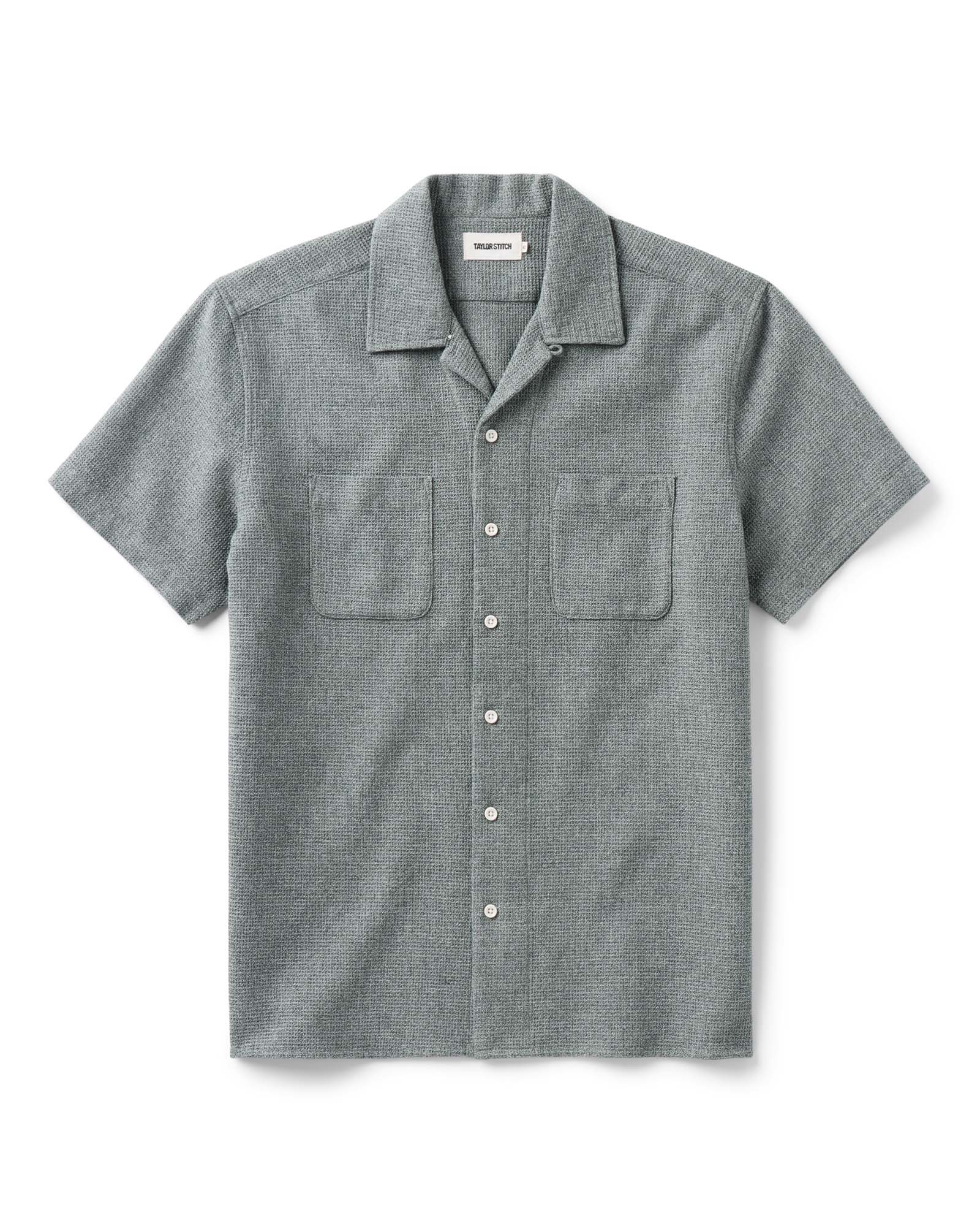 The Short Sleeve Conrad Shirt Deep Sea Twist