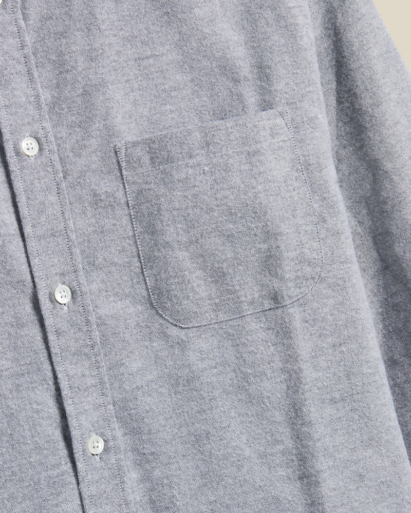 Brushed Oxford Shirt Blue