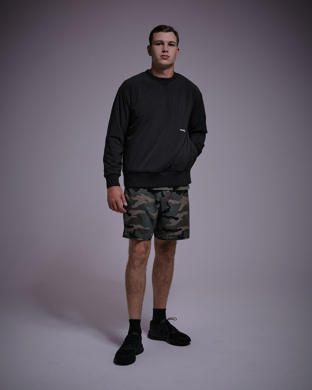 Union Long Sleeve Crew Black