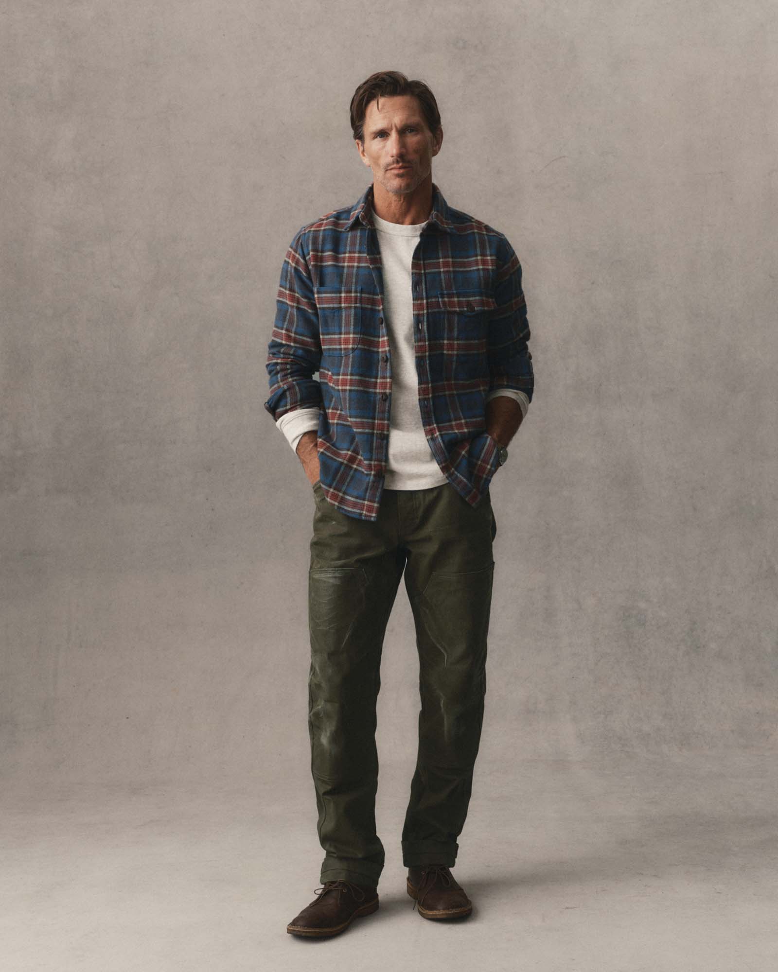 The Crater Plaid Shirt Headland