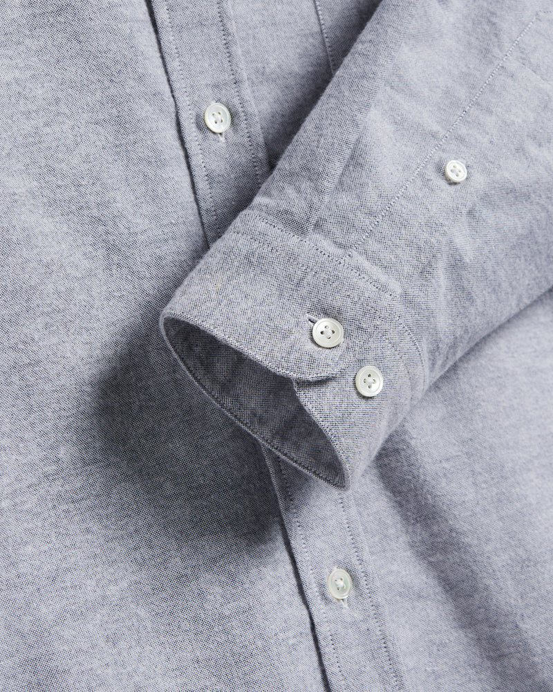Brushed Oxford Shirt Blue