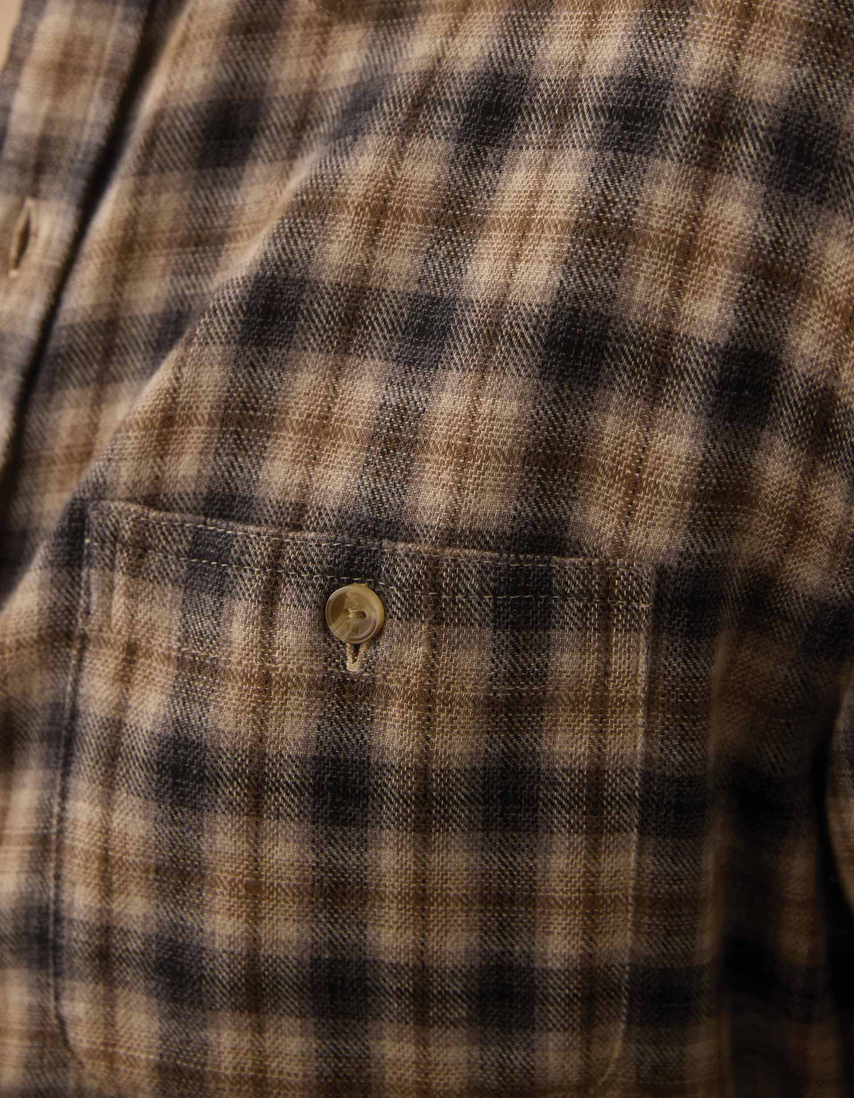 Hudson Double Brushed Flannel Toasted Chestnut Plaid