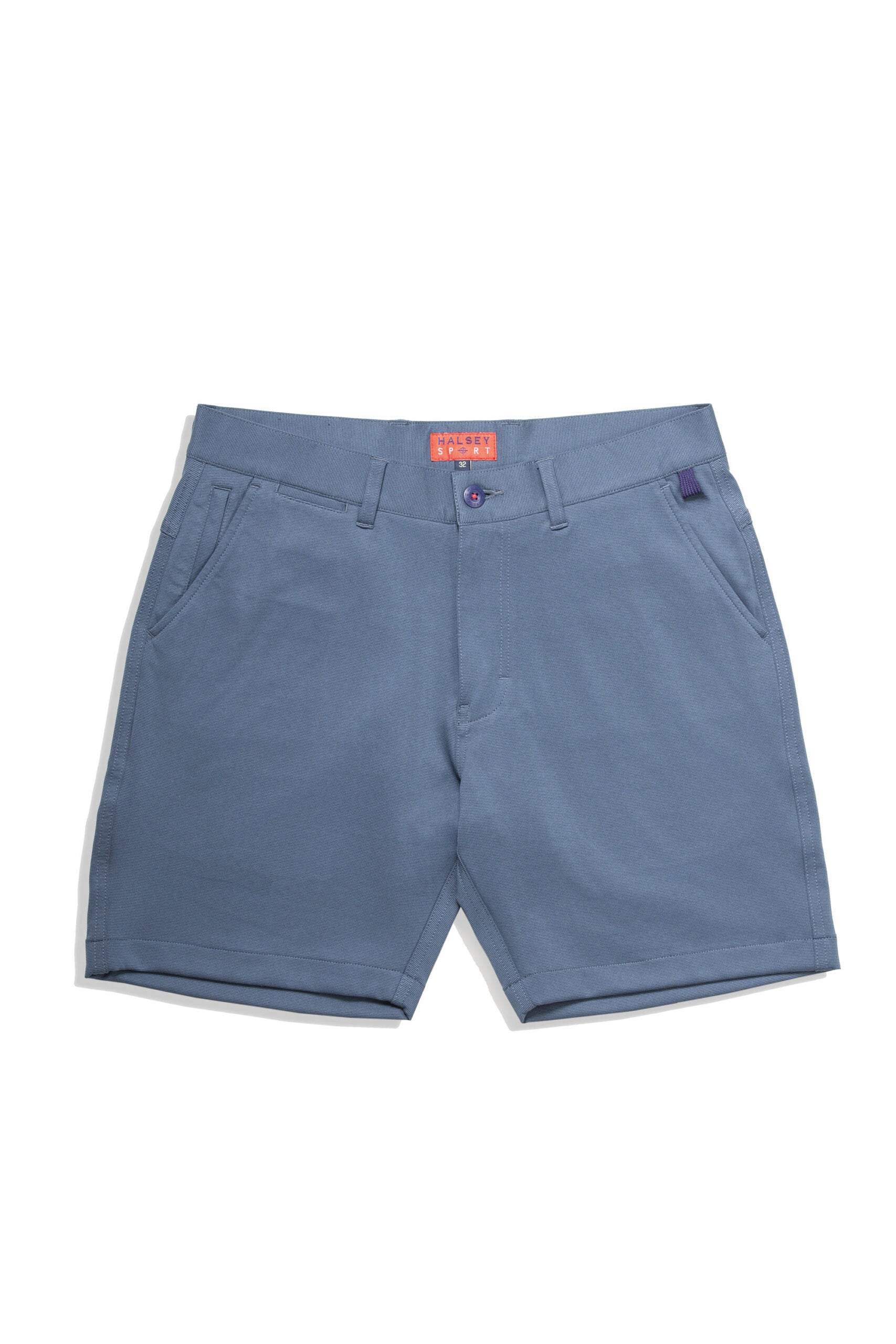 Breakwater Stripe Sport Short - 7" Admiral Blue