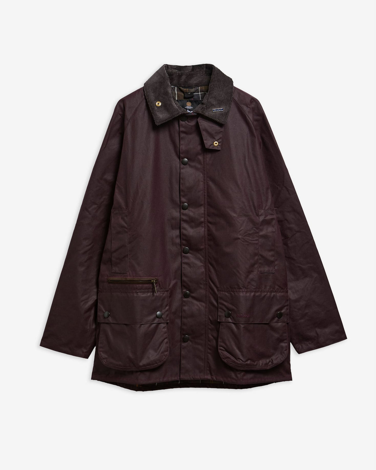 Icons Beaufort Wax Jacket Bordeaux