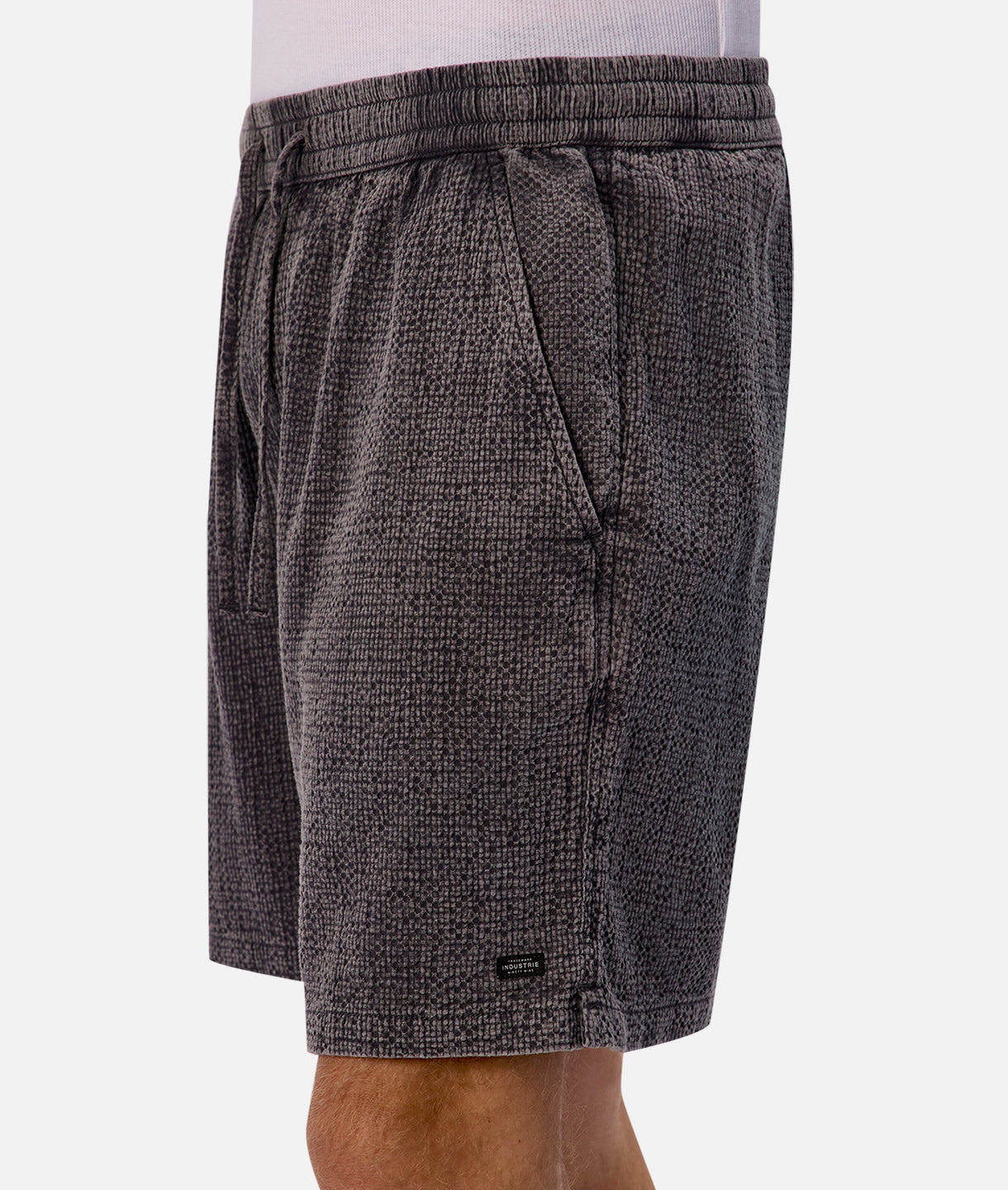 The Canyon Drawstring Short Washed Charcoal