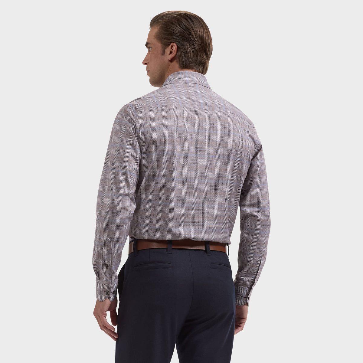 OOOHCotton James Long Sleeve Shirt Burgundy