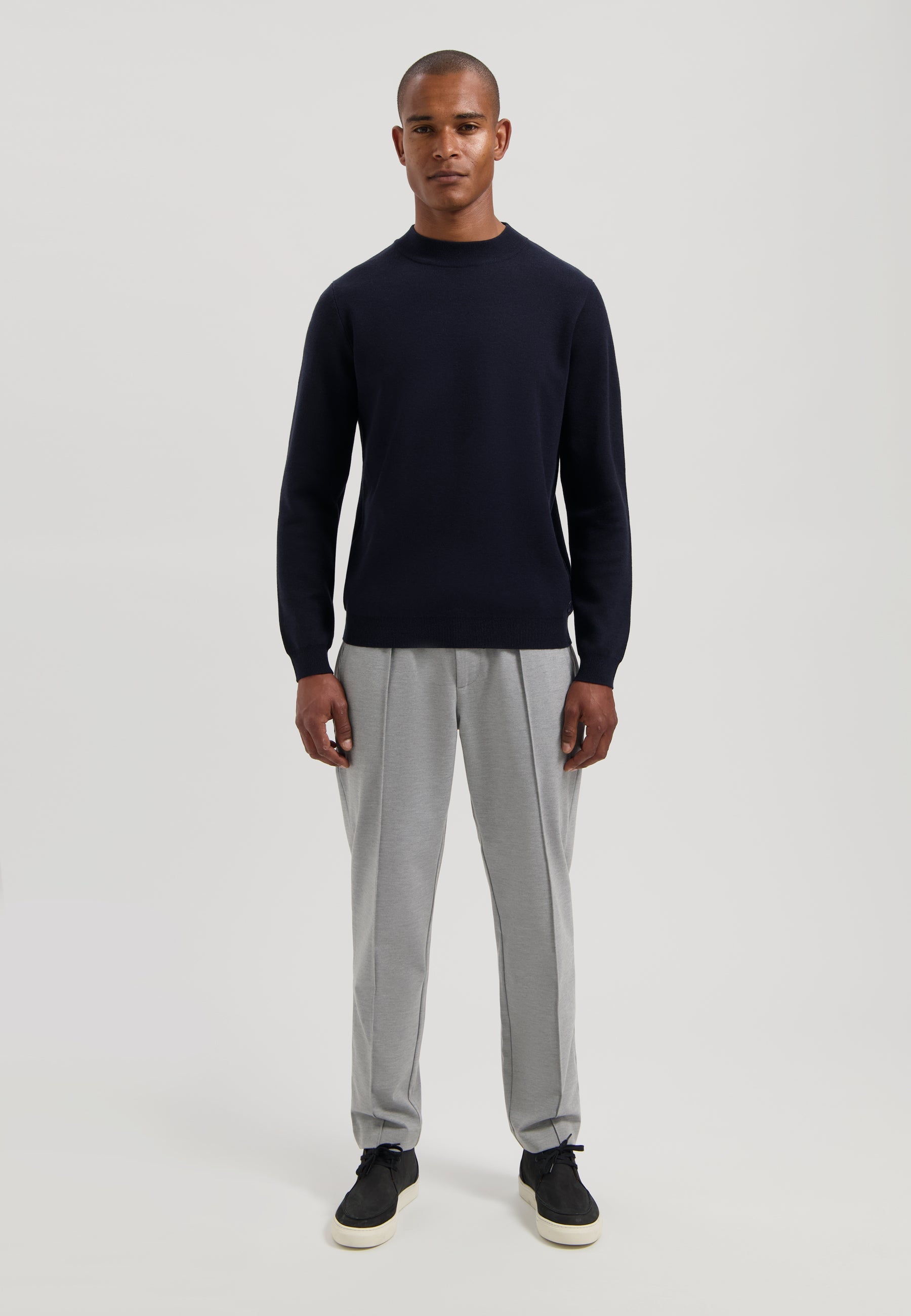 Archer Mockneck Dark Navy