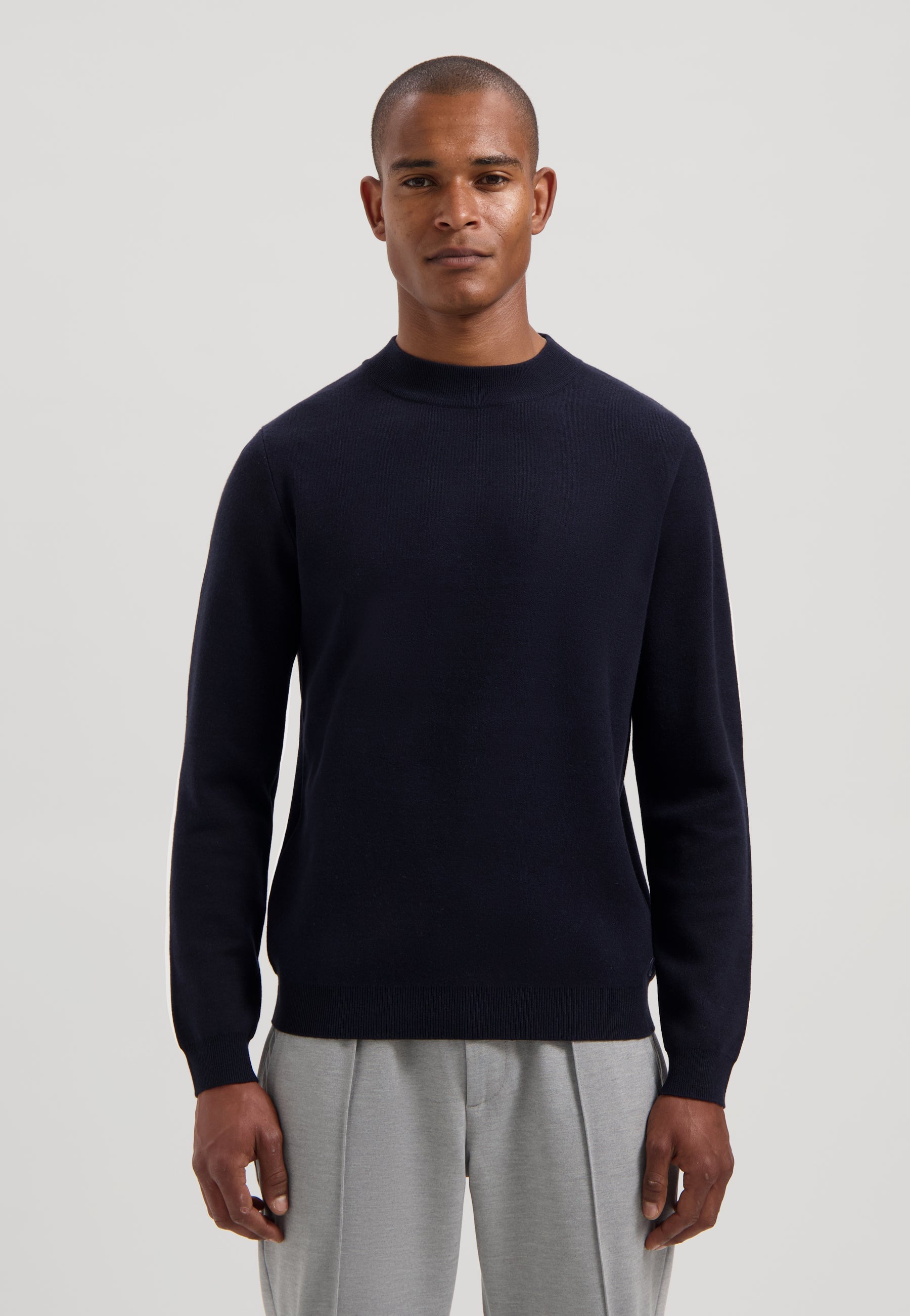 Archer Mockneck Dark Navy