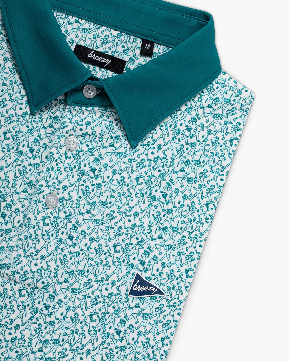 Footrace to 18 Polo White