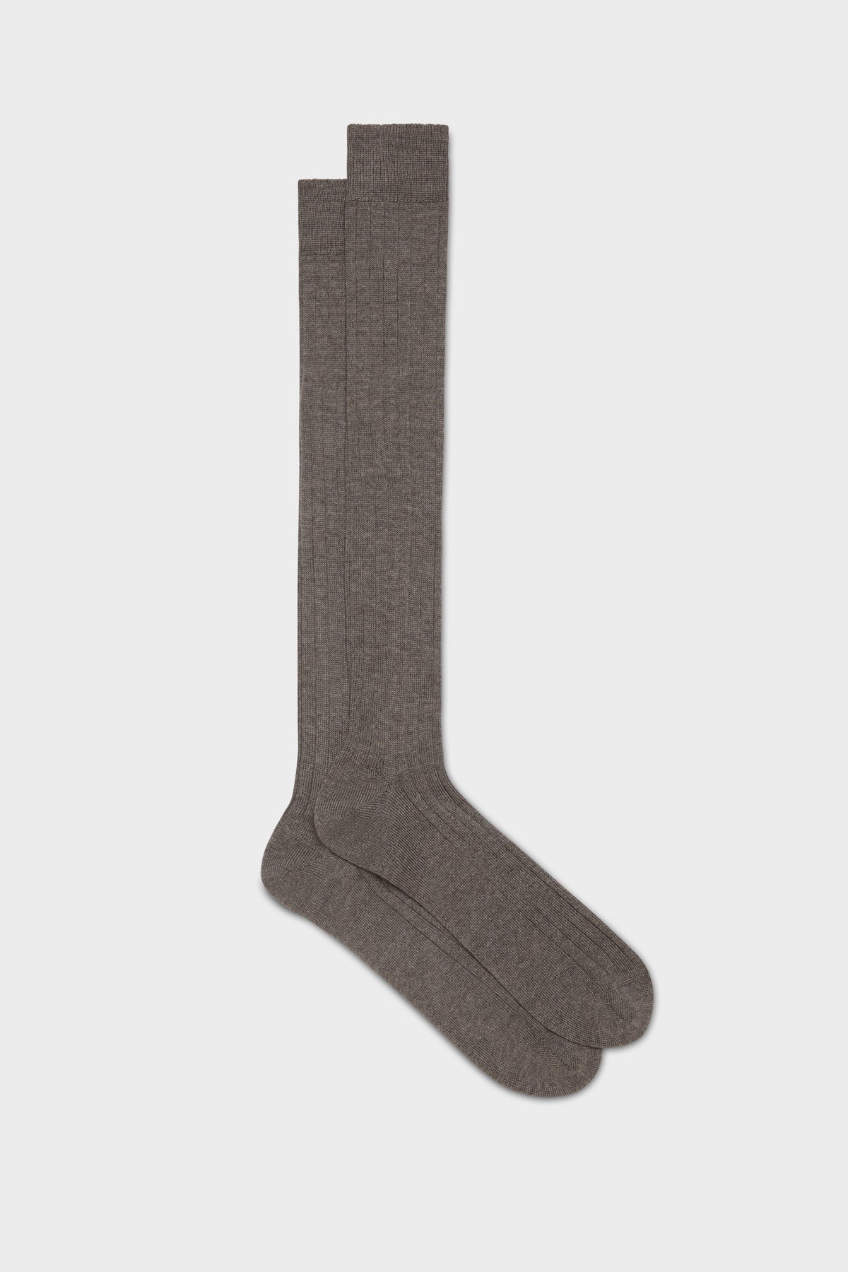 Wool Blend 90/10 Mid-Calf Sock Mocha