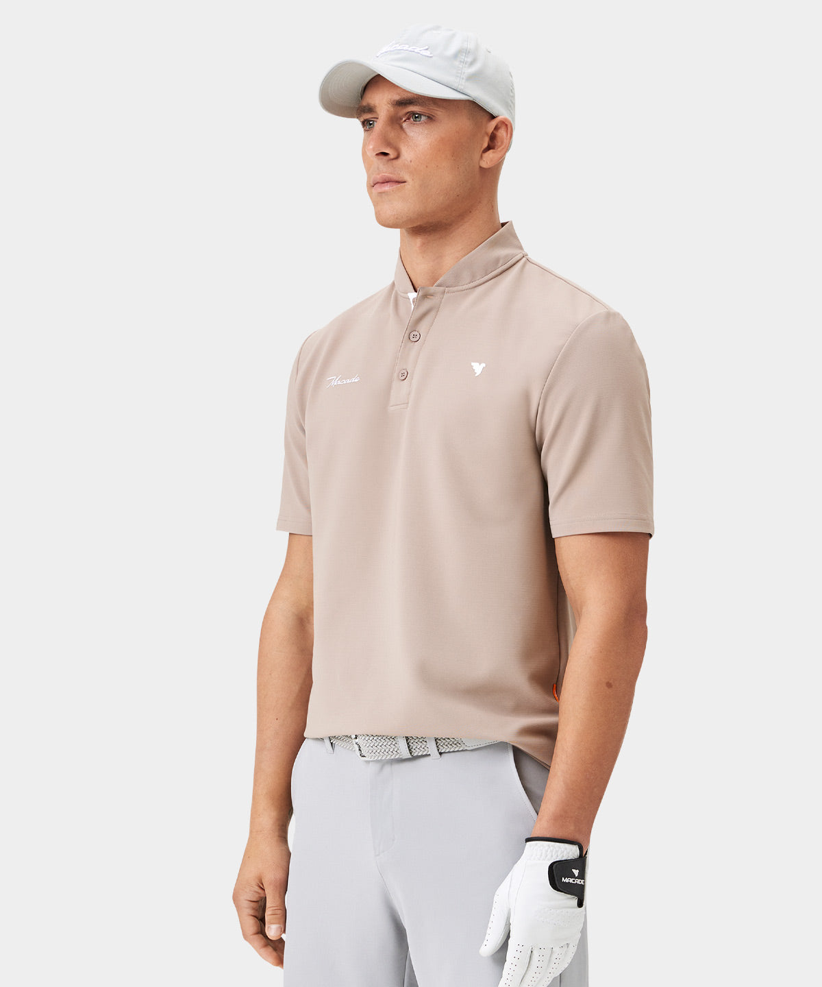 Heath Bomber Shirt Tan