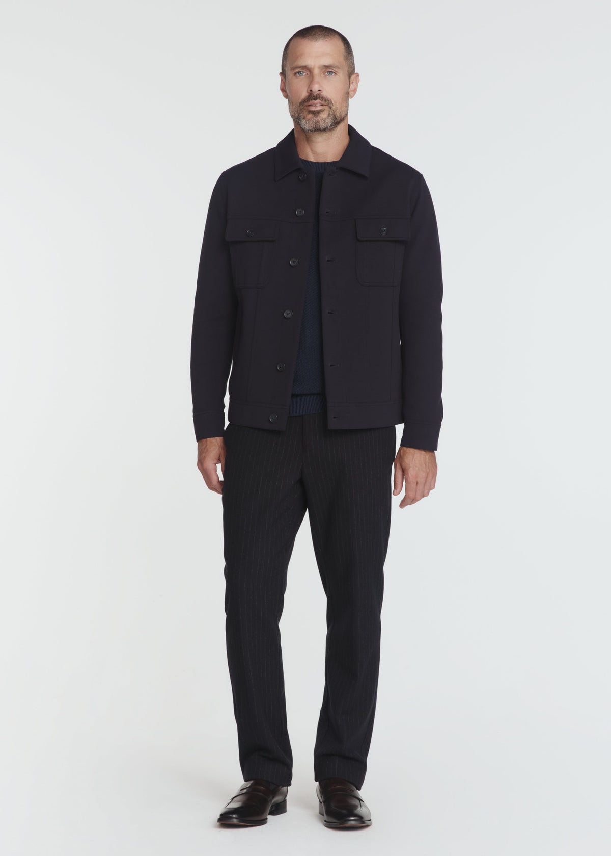 Callen Trucker Jacket Navy