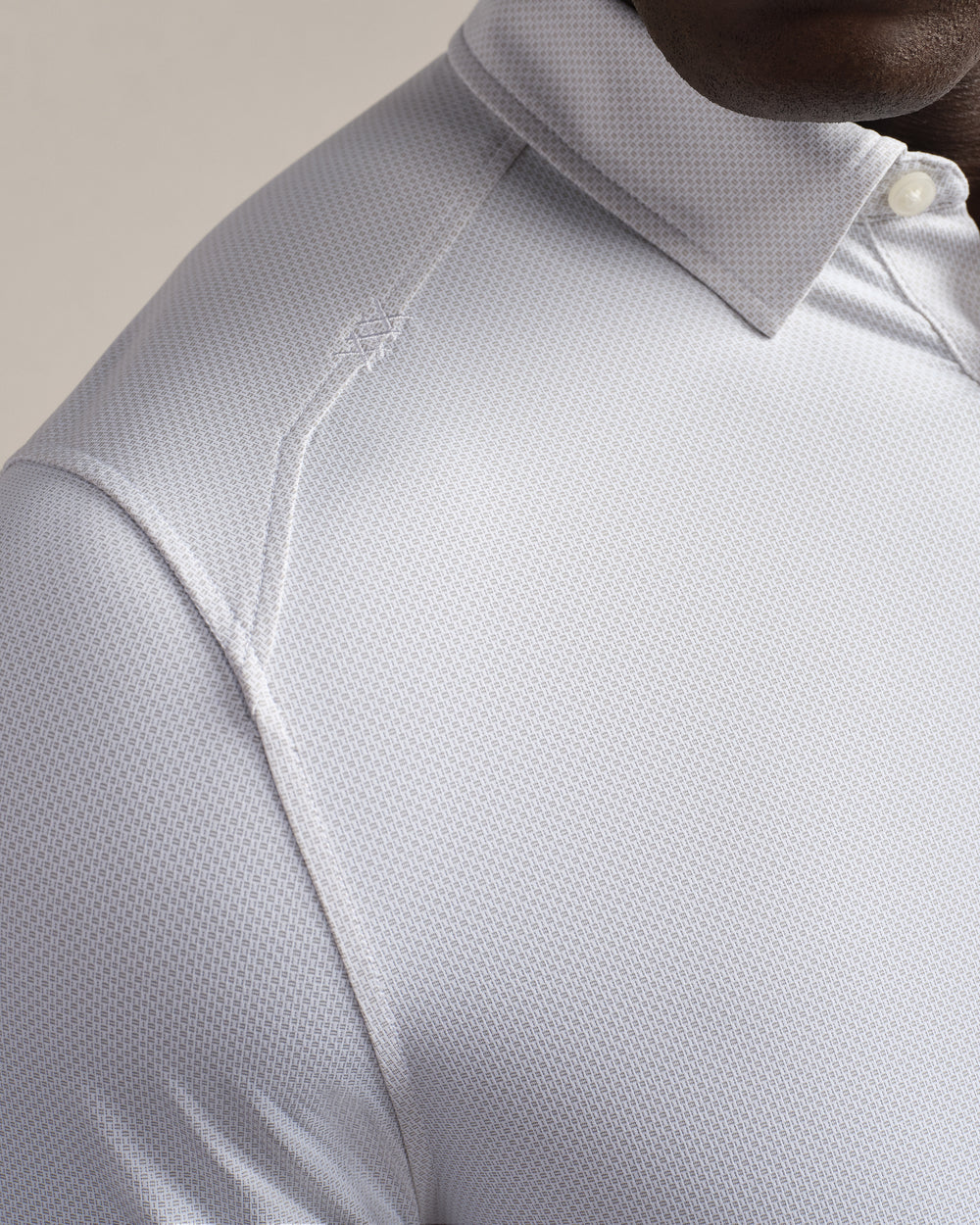 Commuter Polo Sleet Gray Micro Grid