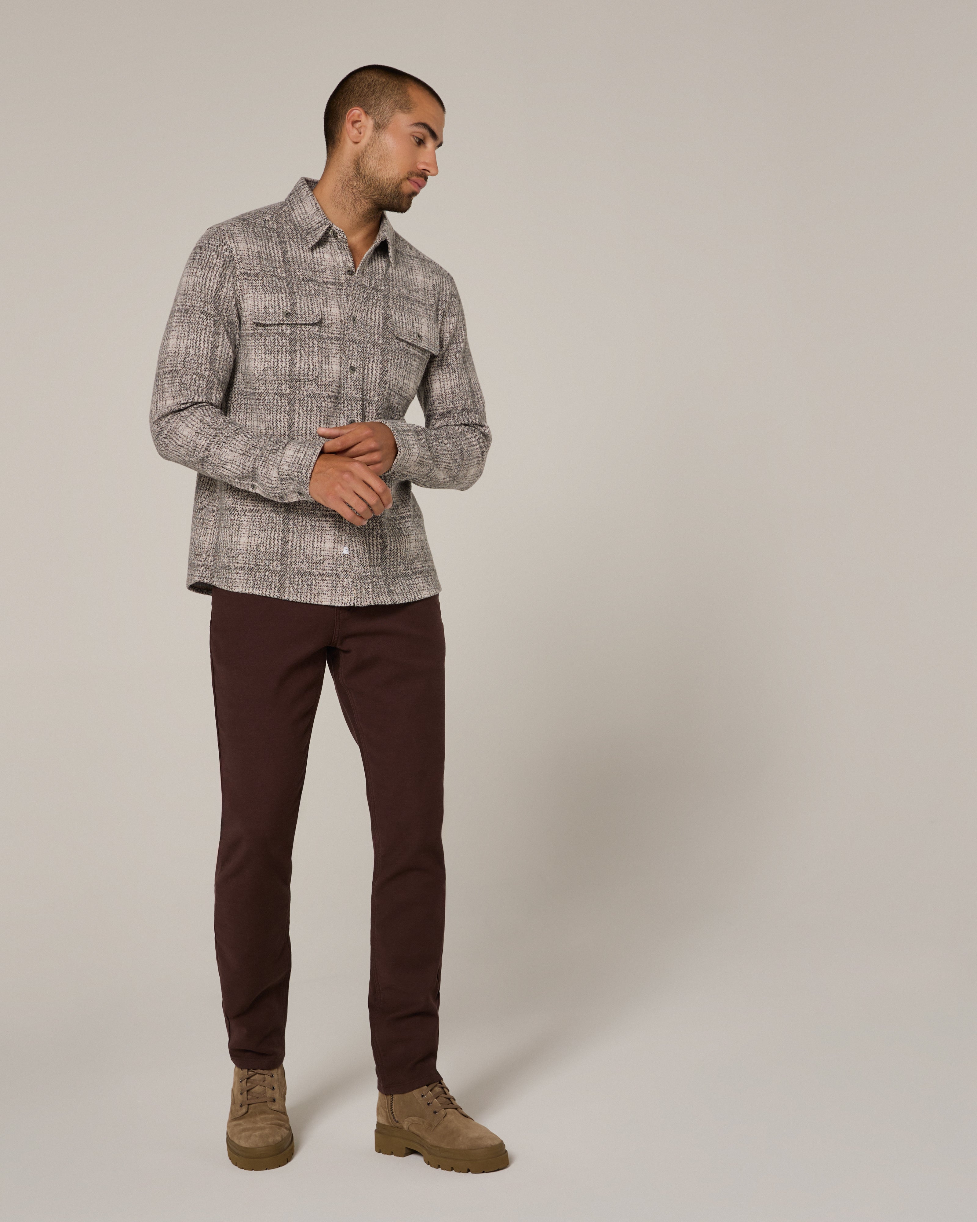 Generation 5-Pocket Pant Bordeaux