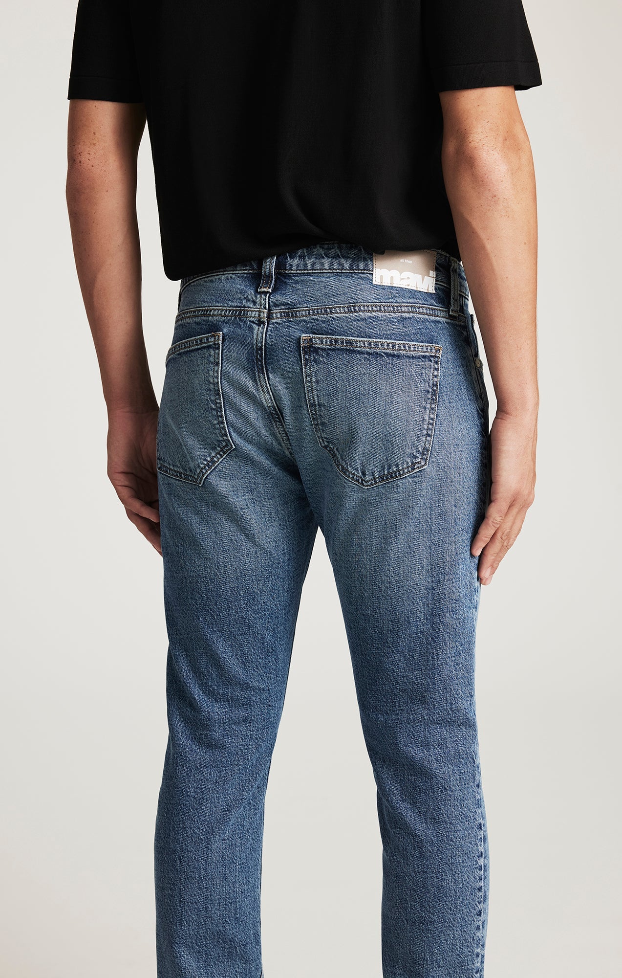 Jake Slim Leg Used Brushed Classic Blue