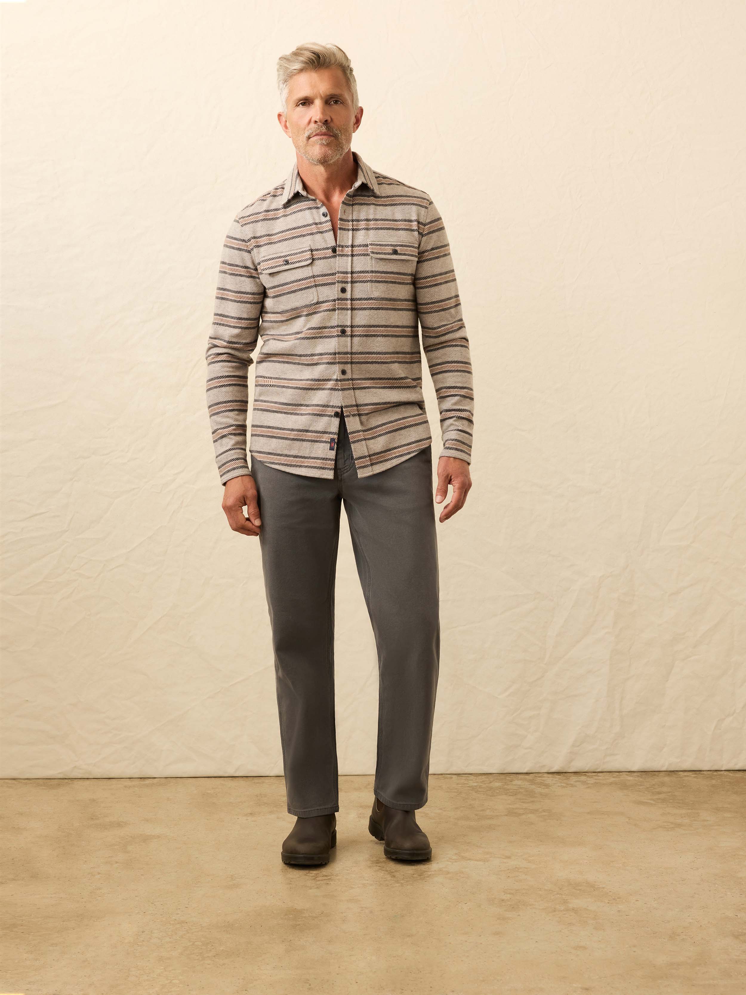 Legend Sweater Shirt Rock Coast Stripe