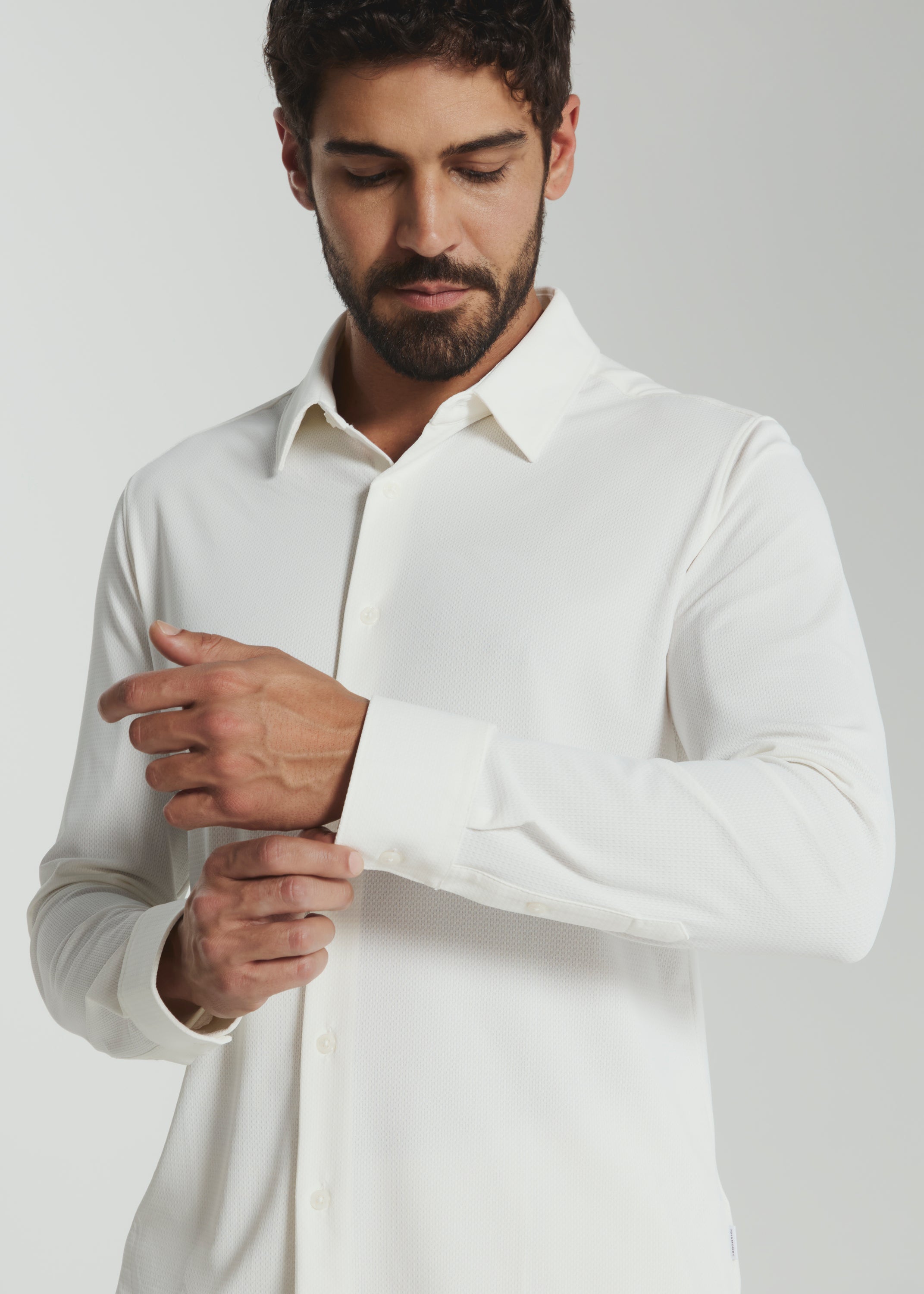 Aldridge Long Sleeve Shirt White