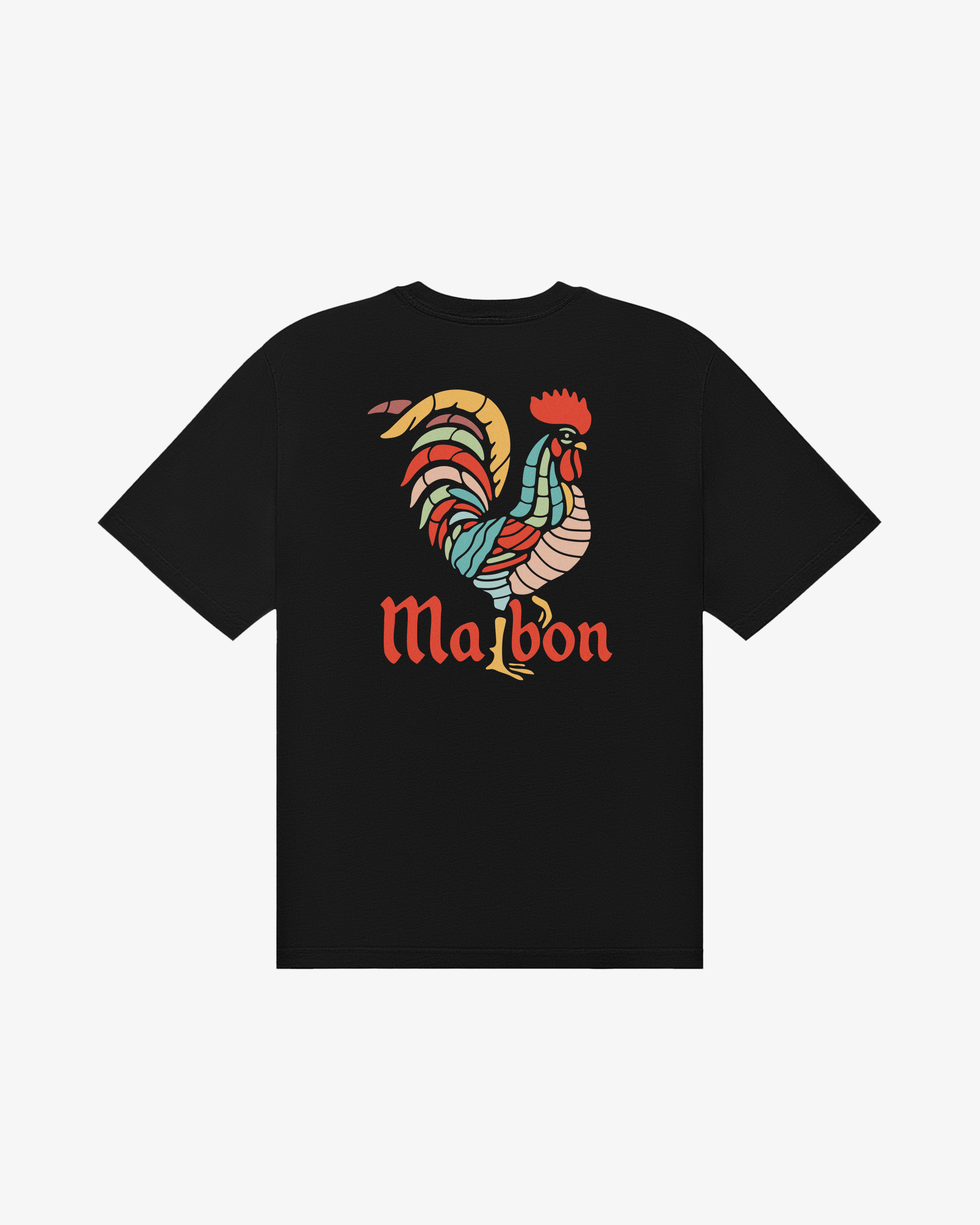Bermuda Rooster Tee Black