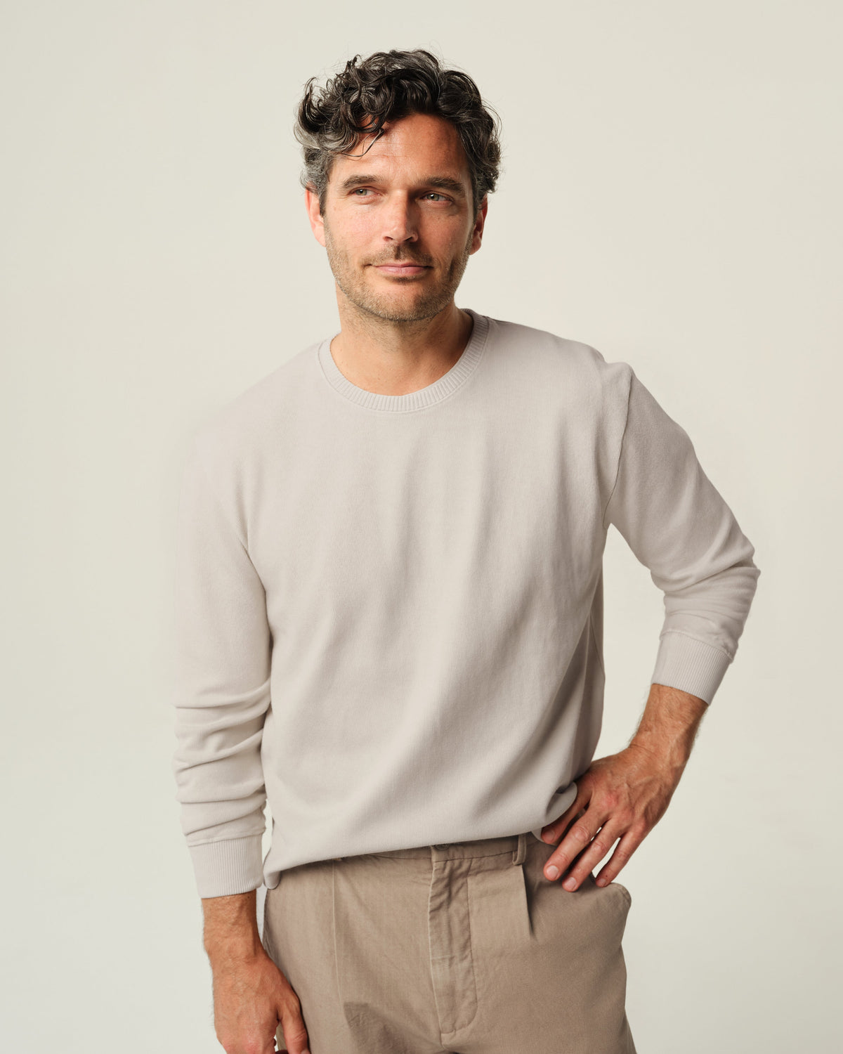 Caza Crewneck Cream