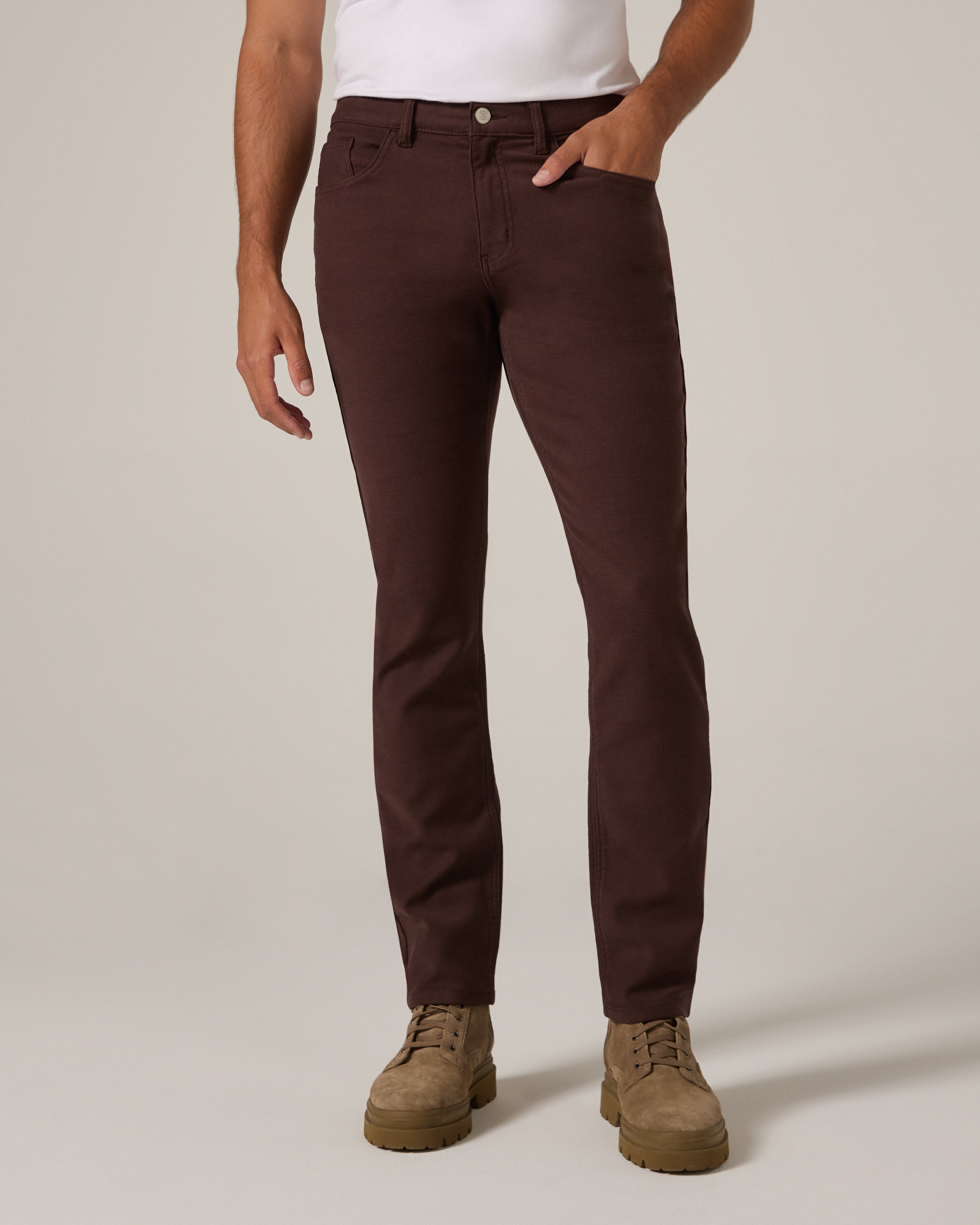 Generation 5-Pocket Pant Bordeaux