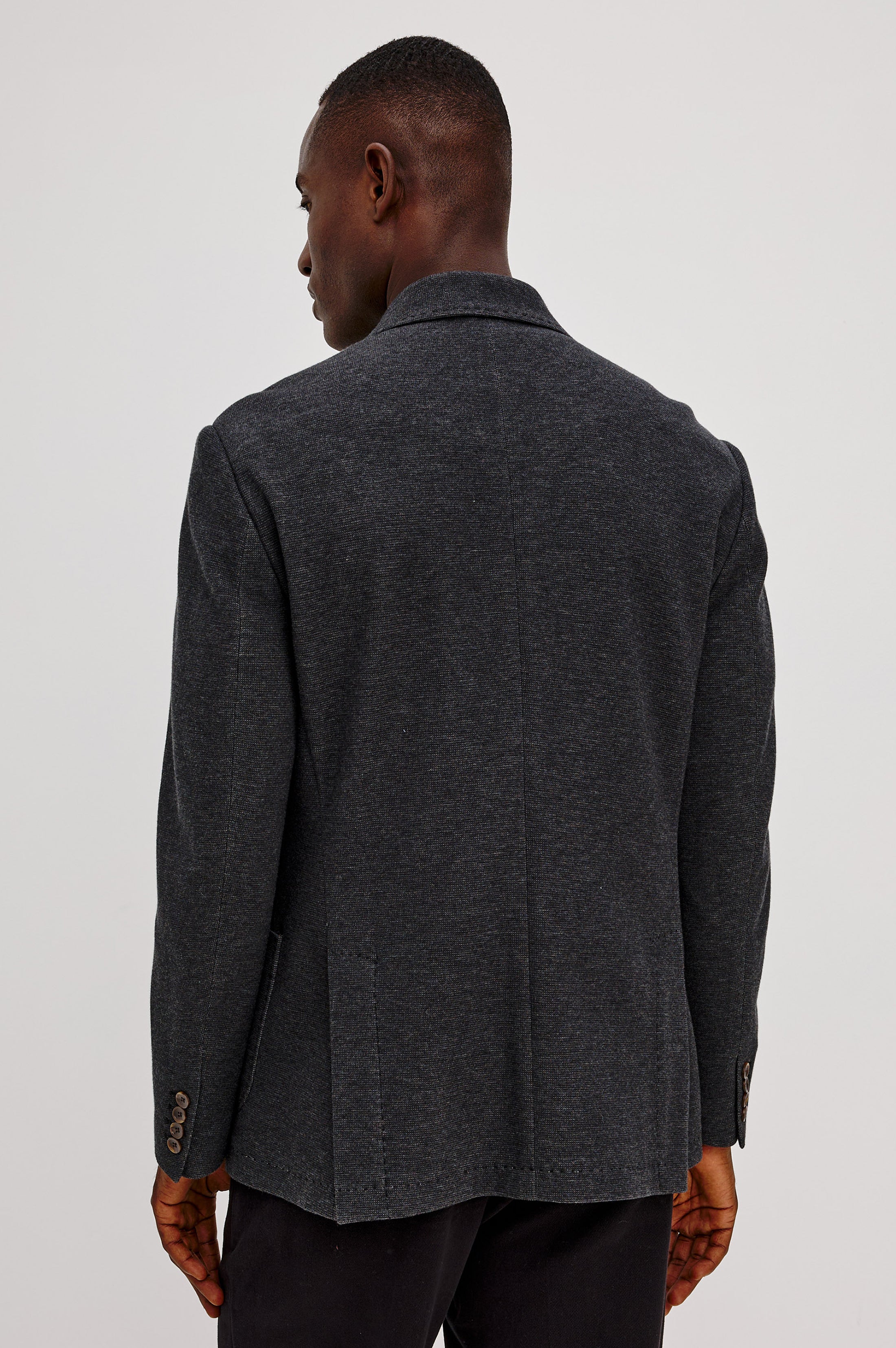 Lorenz Knit Blazer Night Heather