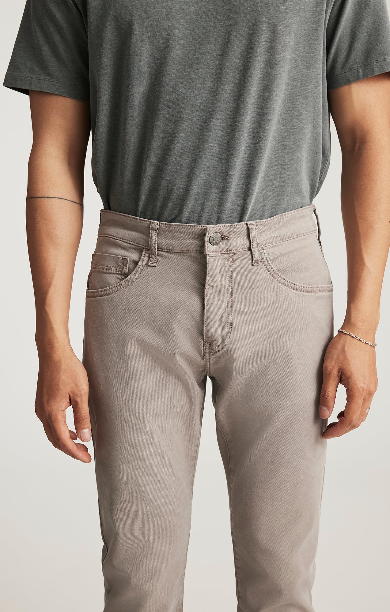 Jake Slim Luxe Twill Porcelain