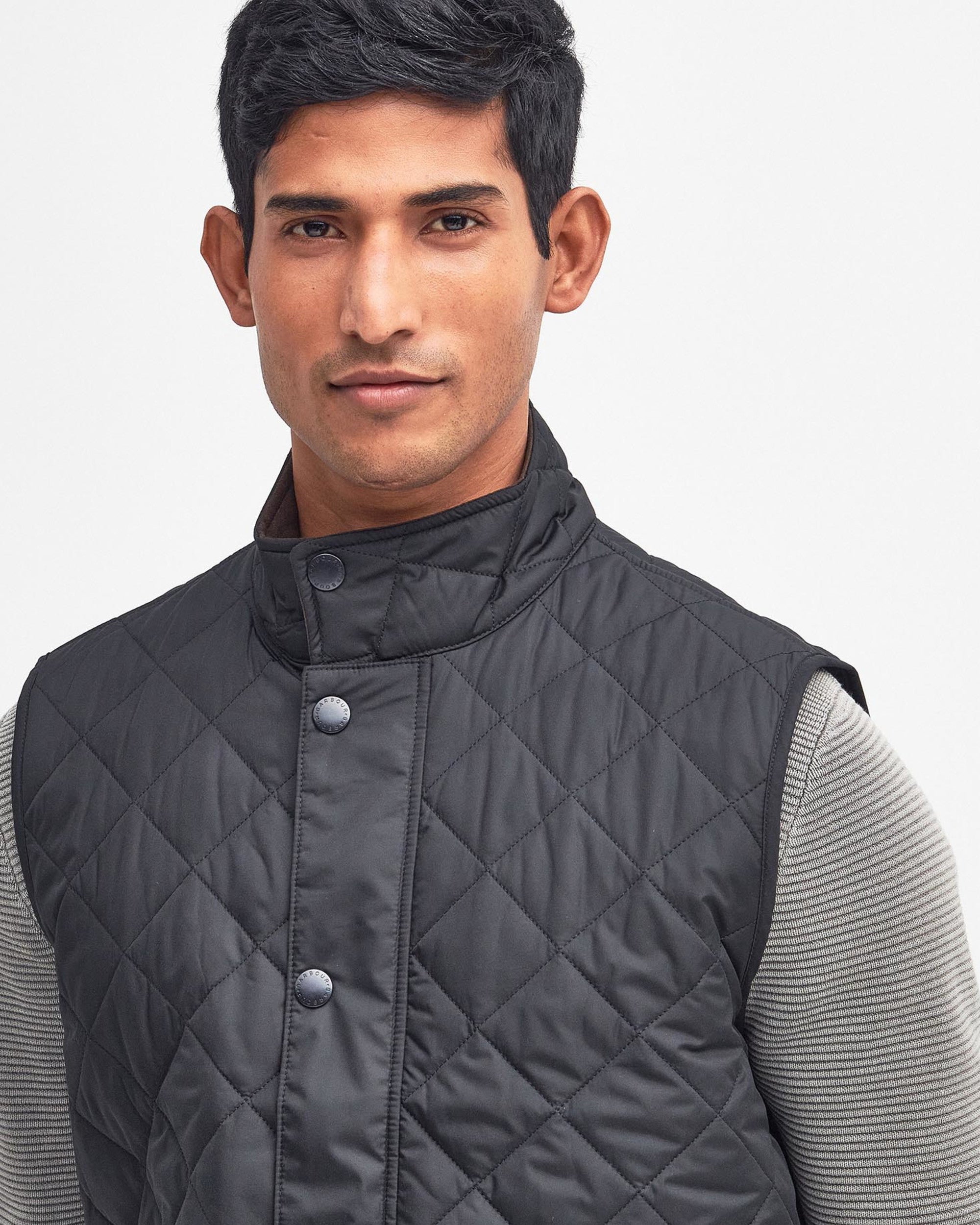 New Lowerdale Quilted Gilet Navy