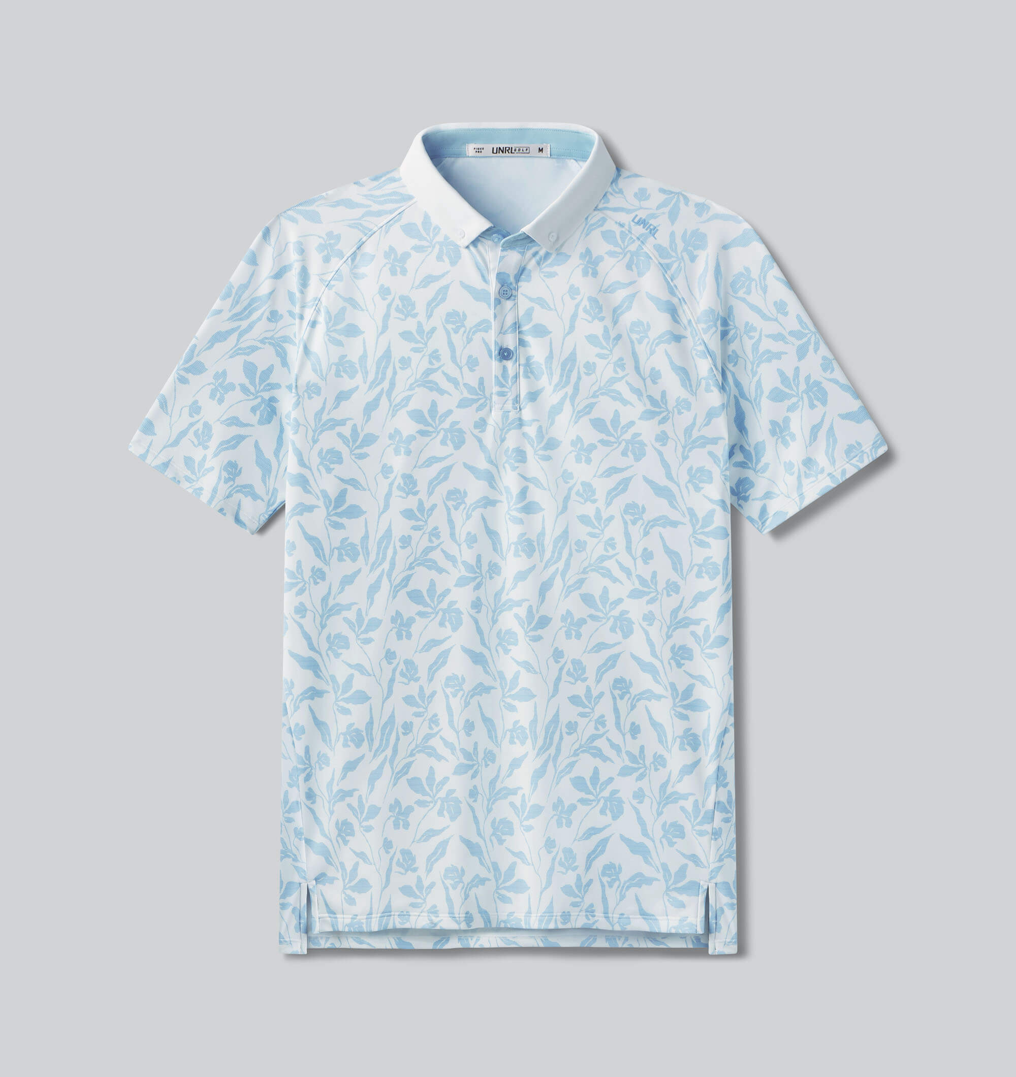 Drift Pique Pro Polo White-Blue