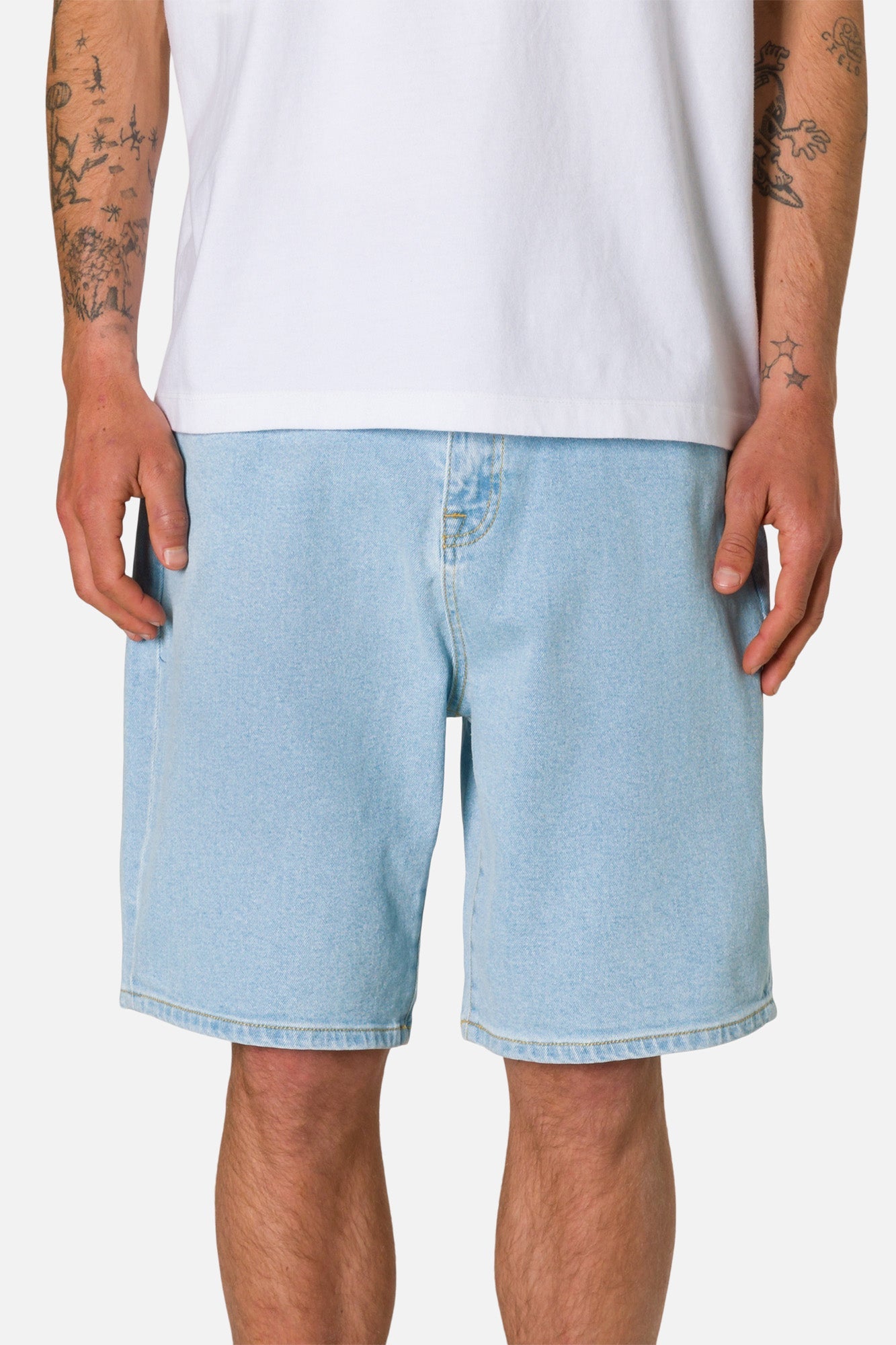 George 64 Short Light Indigo