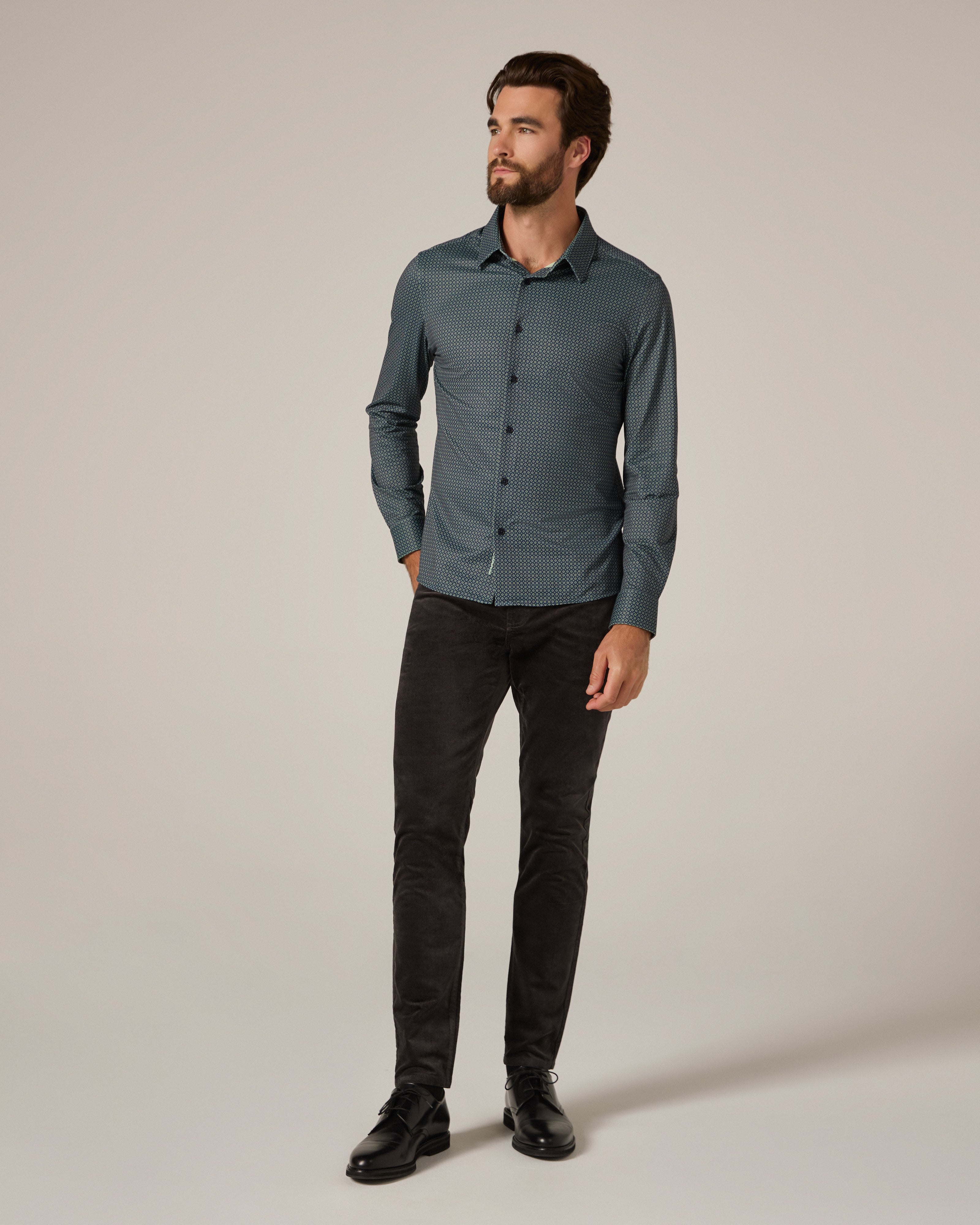 Ralston Velvet Pant Iron