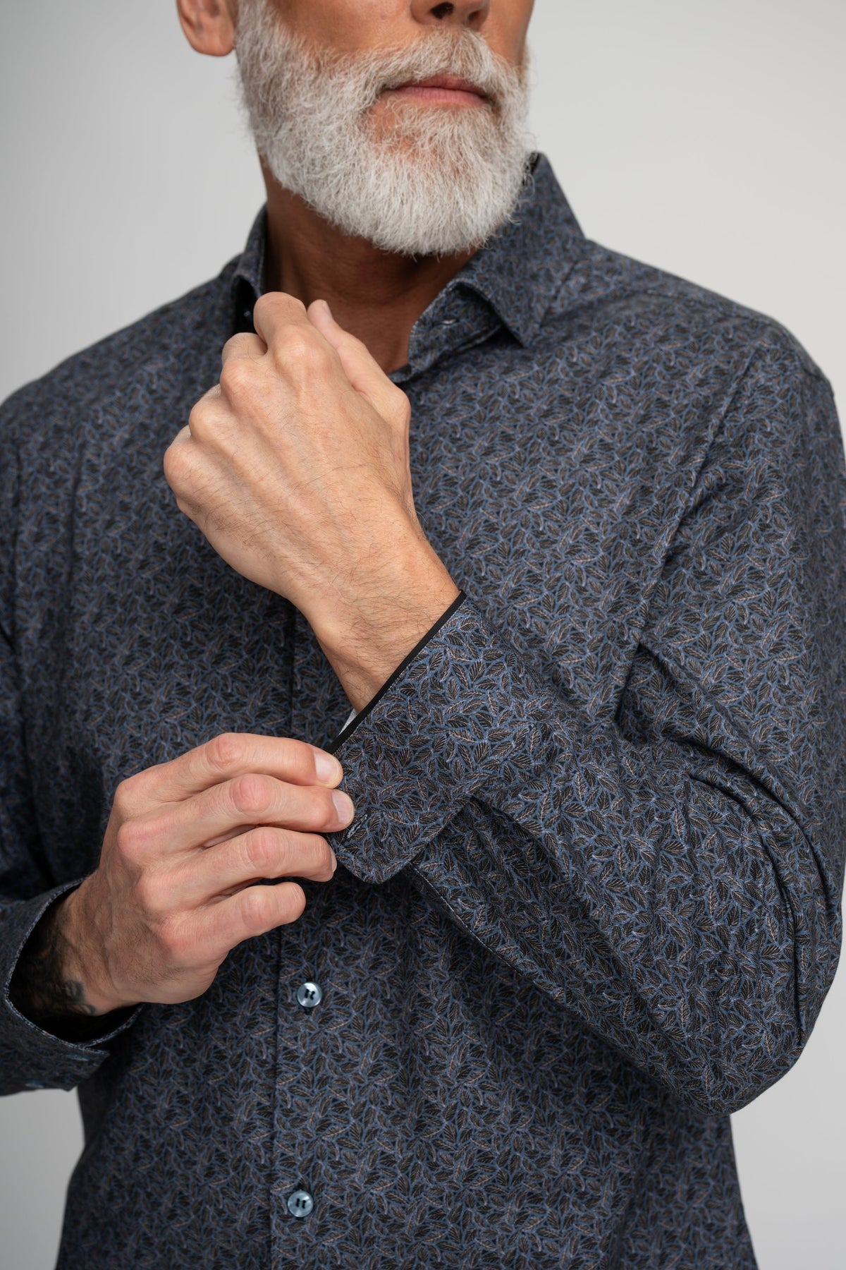 Twill Shirt Medium Blue