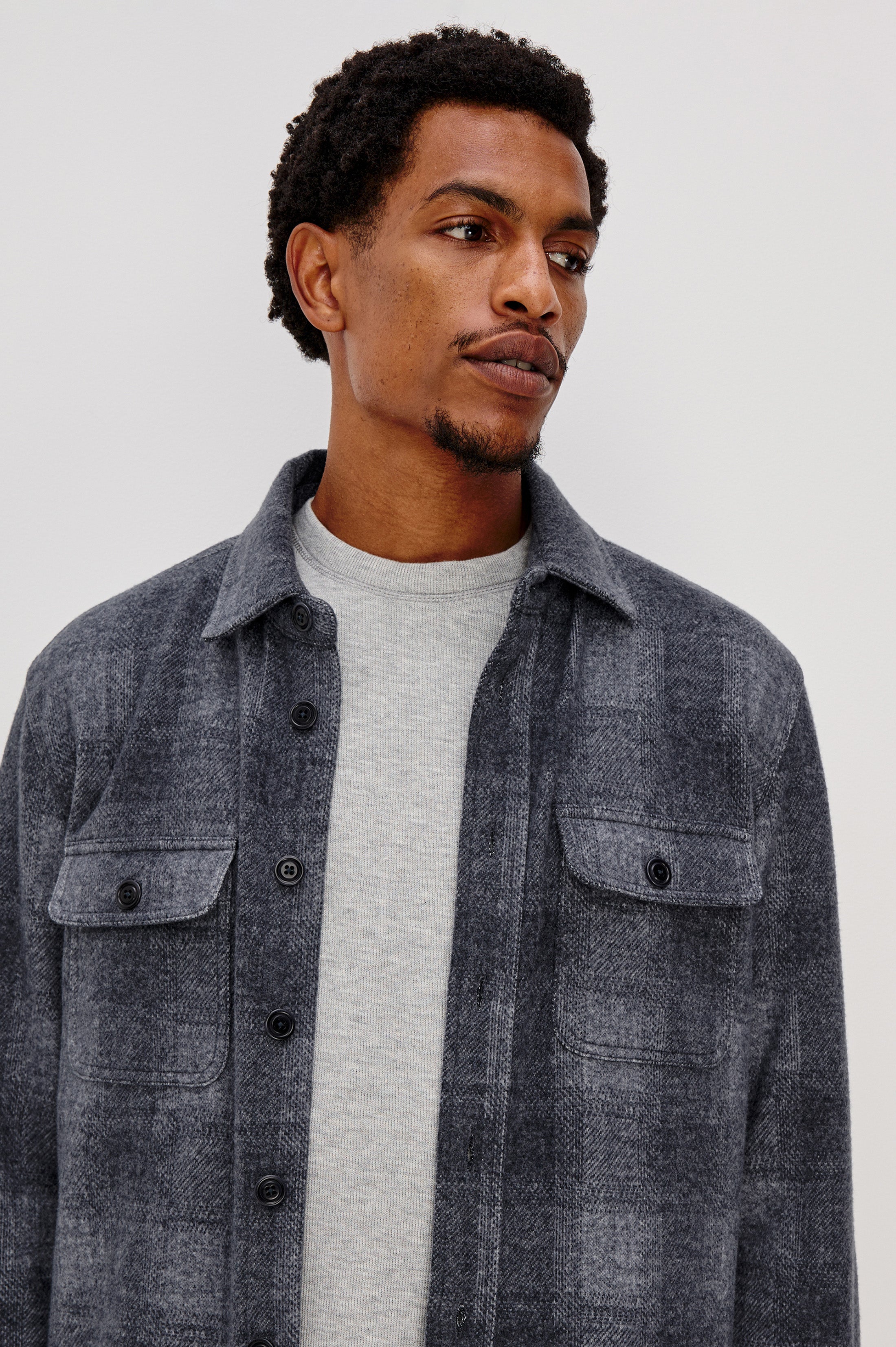 Alder Shirt Jacket Dusk Eclipse