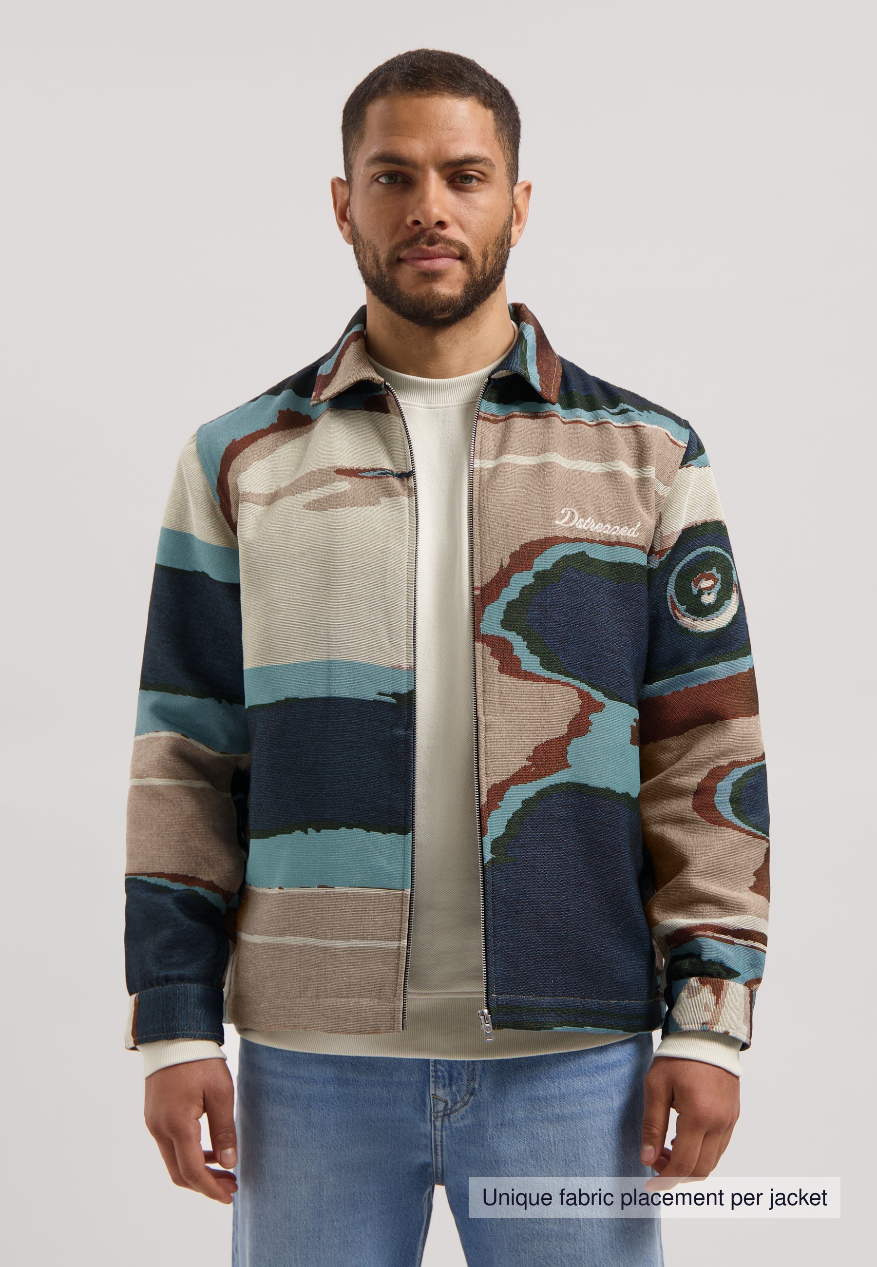 Carter Jacket Blue Fusion
