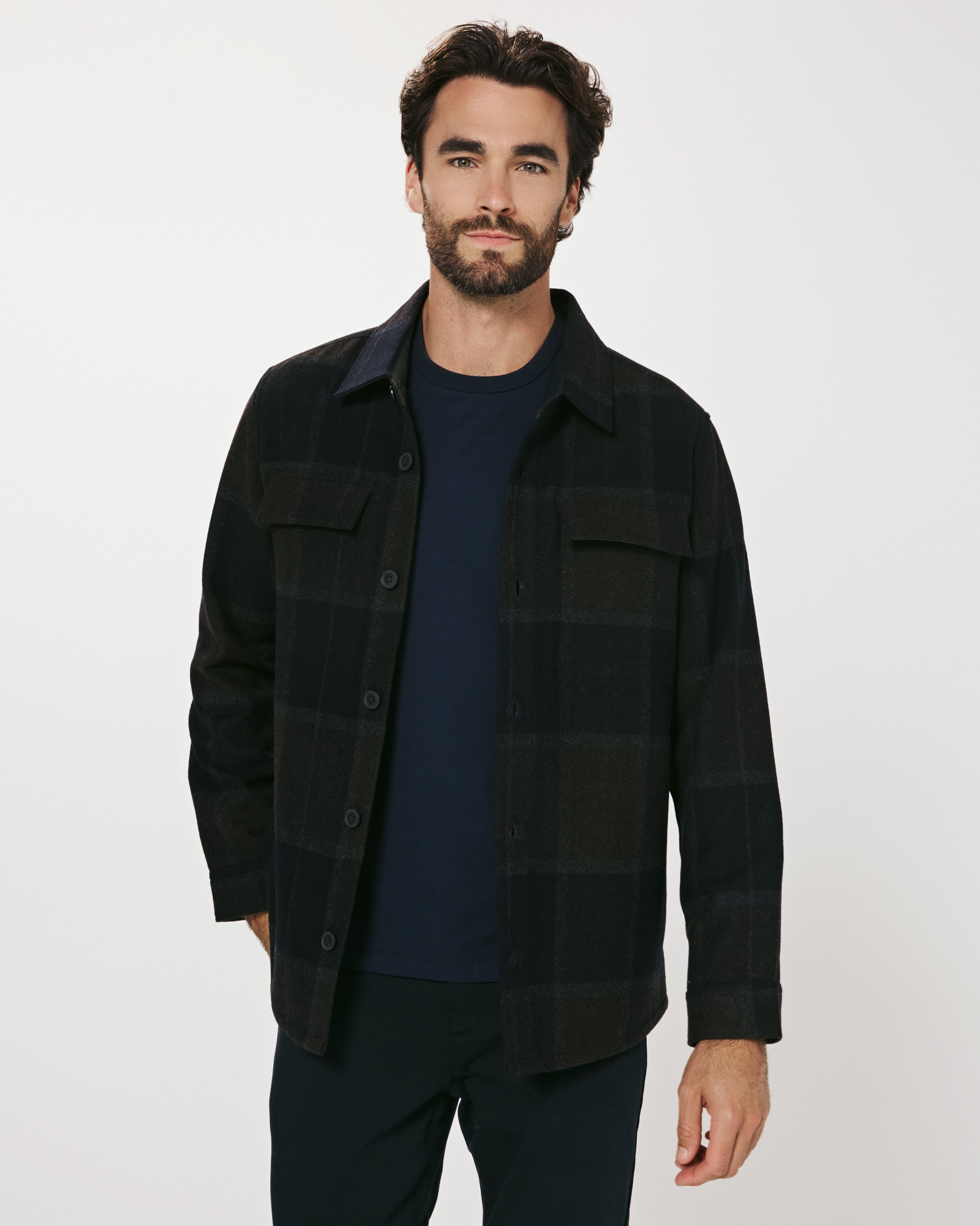 Sea Ranch Shirt Jacket Dark Olive