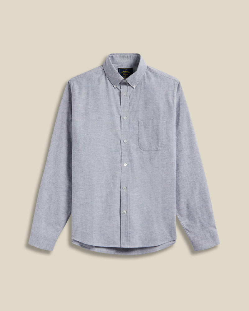 Brushed Oxford Shirt Blue