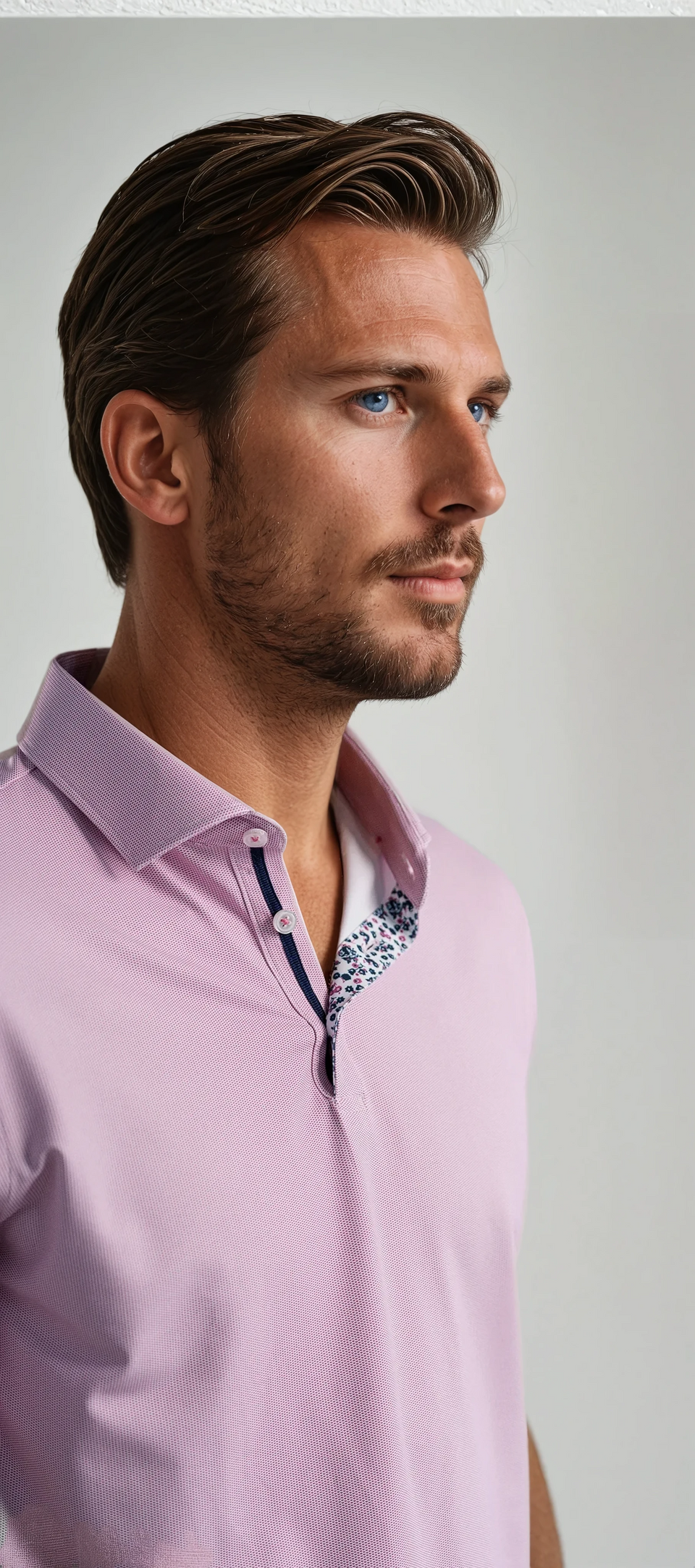 Apex Pique Polo - Basic Birdseye Med. Pink