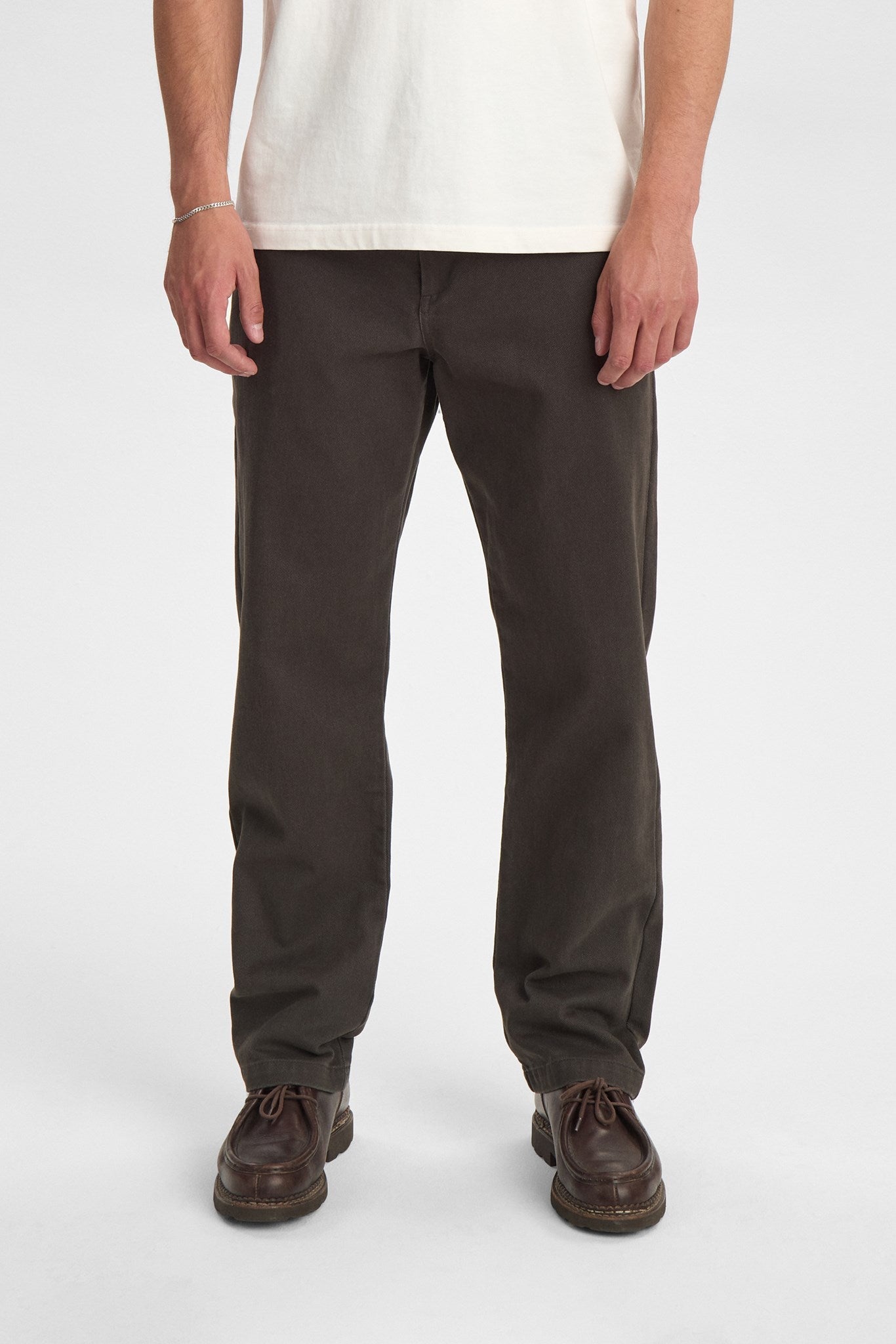 Akjan Twill Pants Granite Grey
