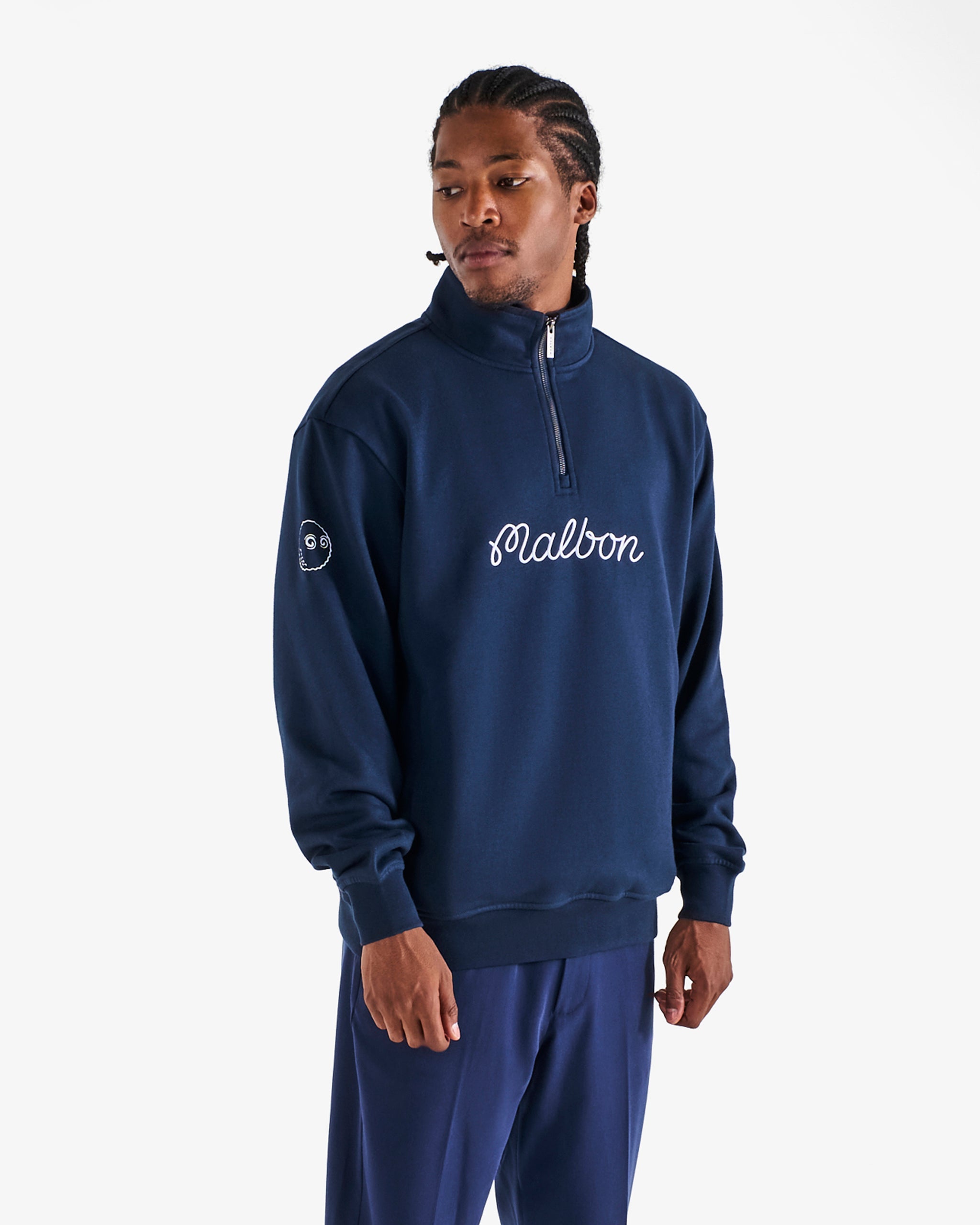 Collegiate Sweatshirt Navy