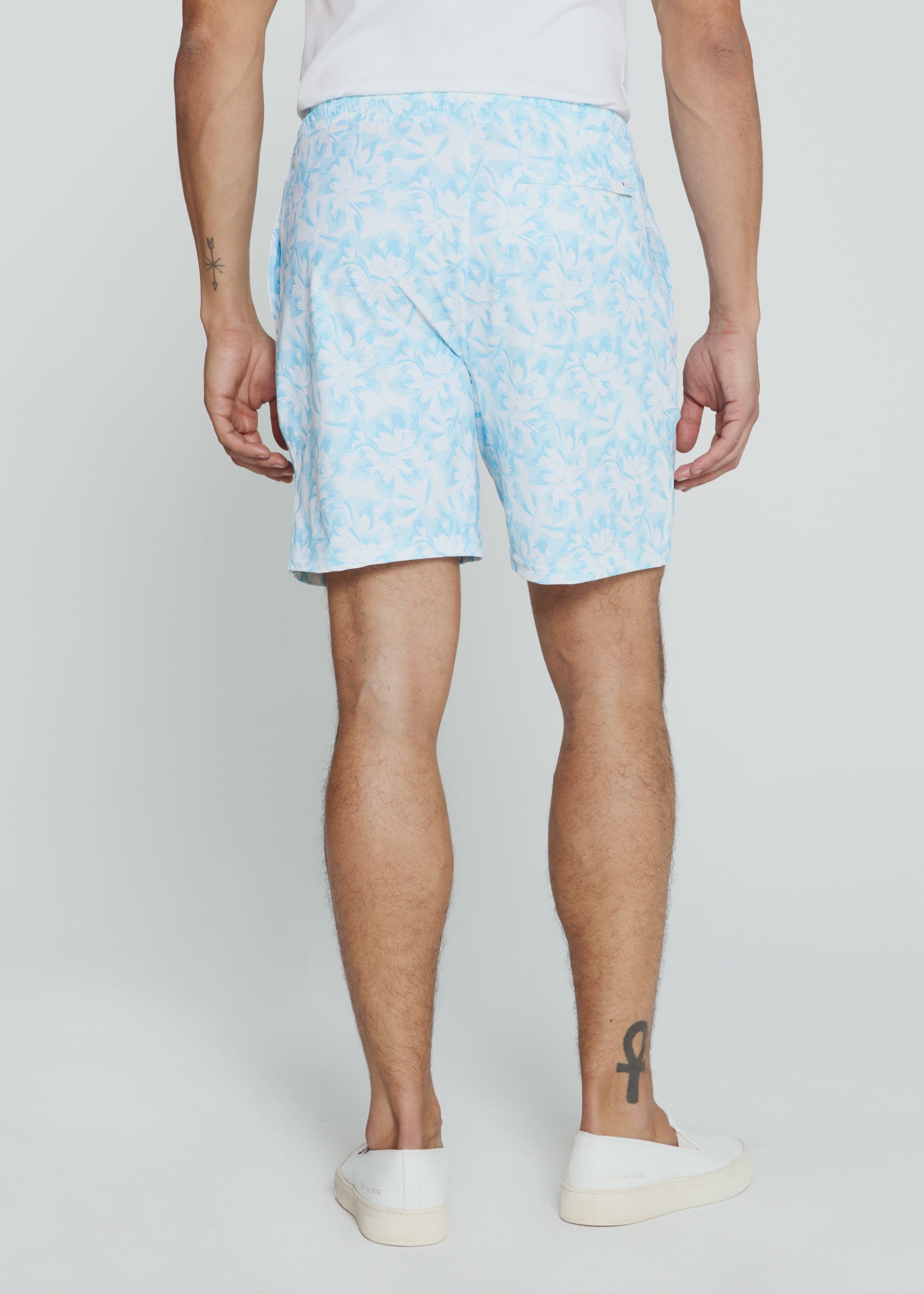 The Crew Swim Trunk Light Blue
