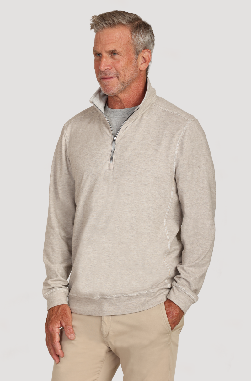 Yosemite Fleece 1/4 Zip Pullover Oatmeal