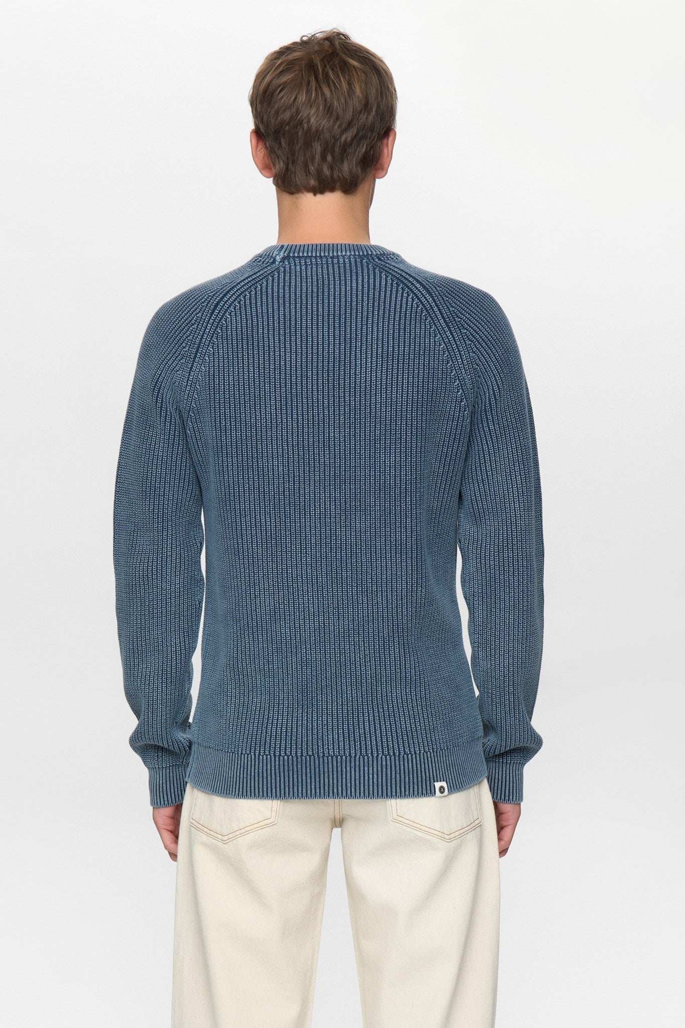 Aksune Patent Knit Light Blue