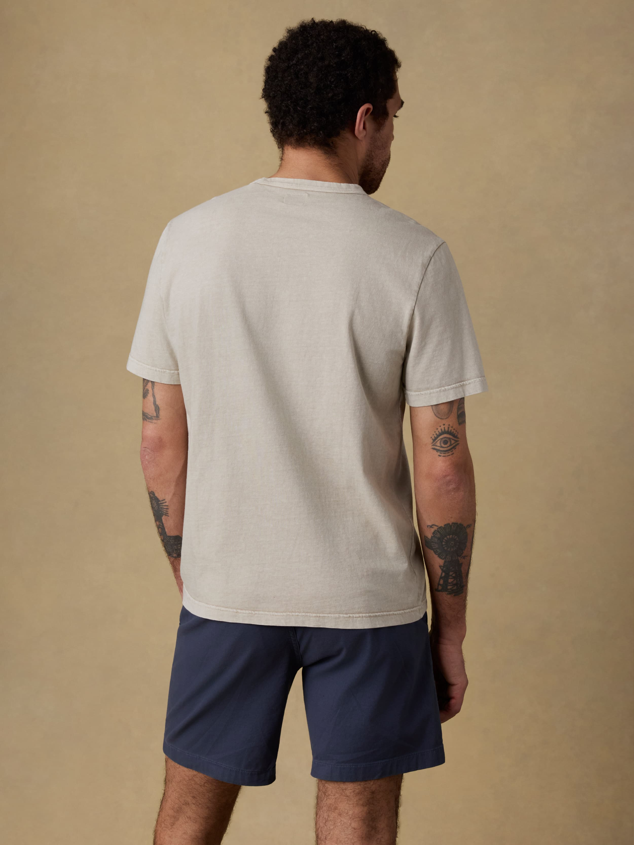 Recycled Cotton Tee Sand Point