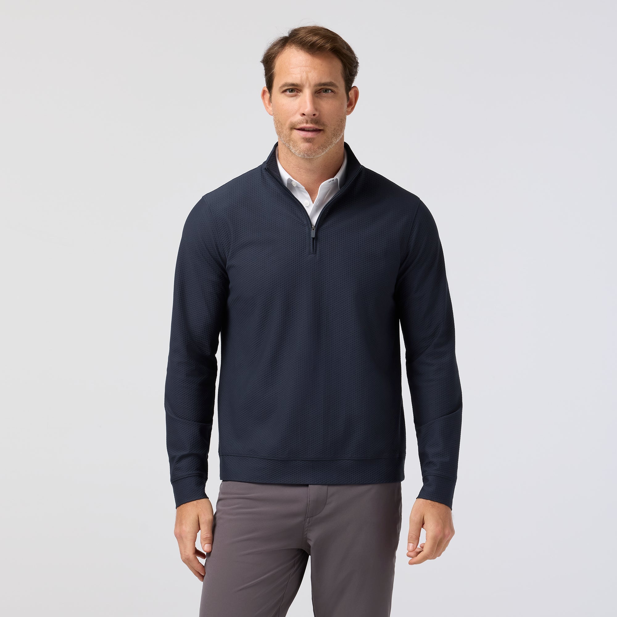 Easton Quarter Zip Navy
