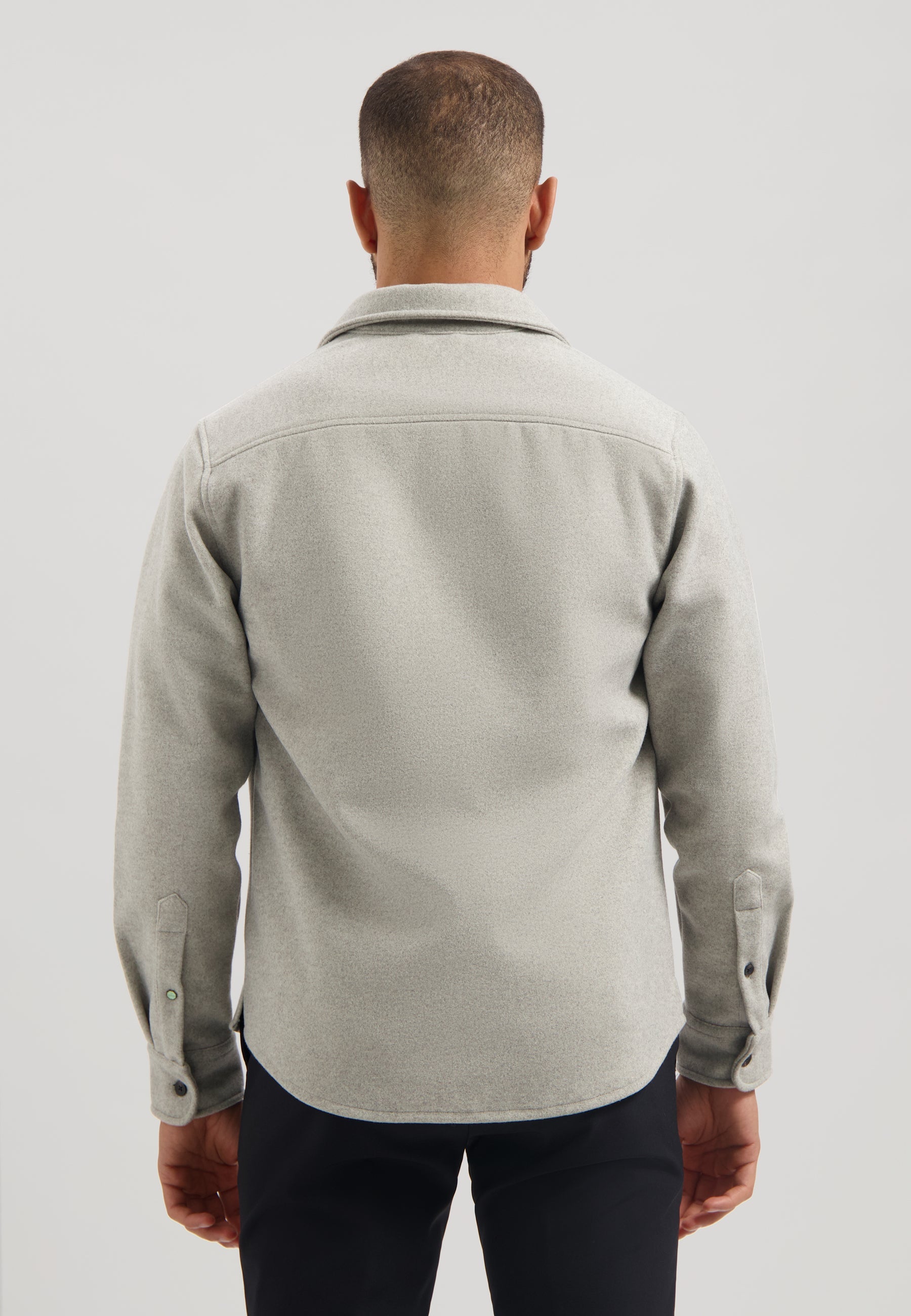 Ulrik Overshirt Ghost Grey