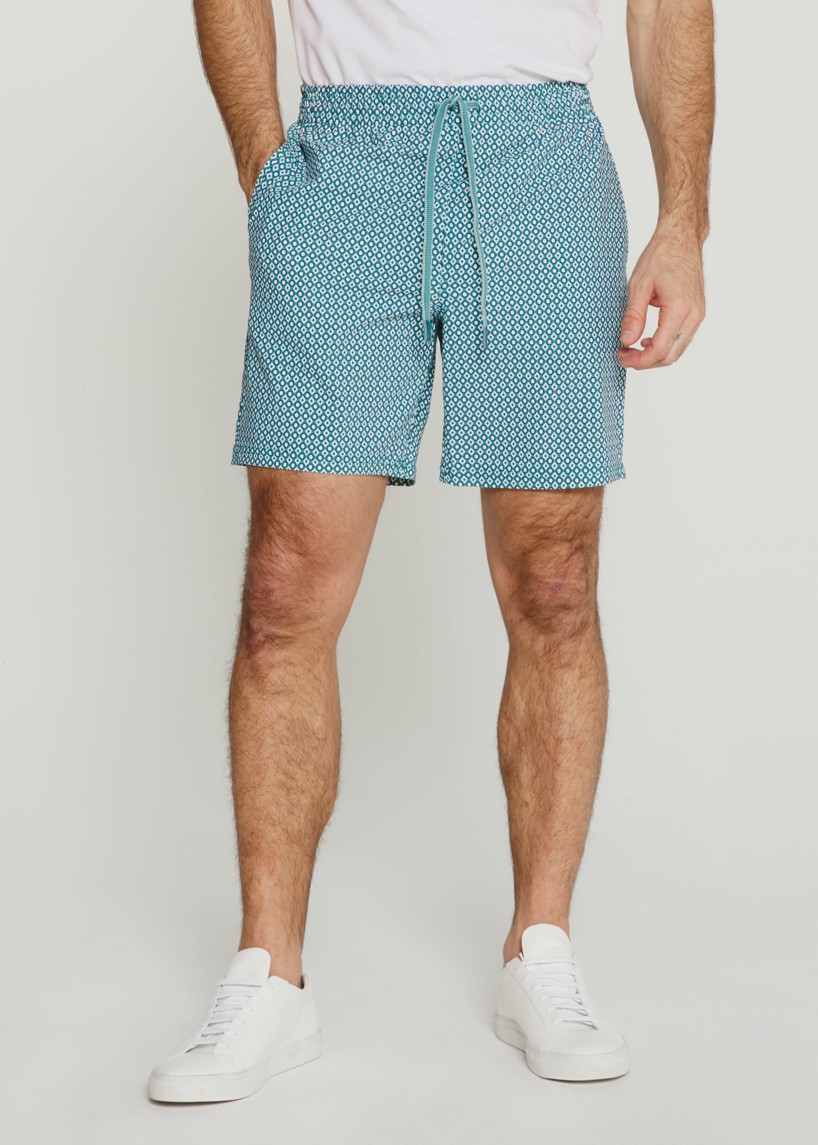 The Crew Swim Trunk Teal