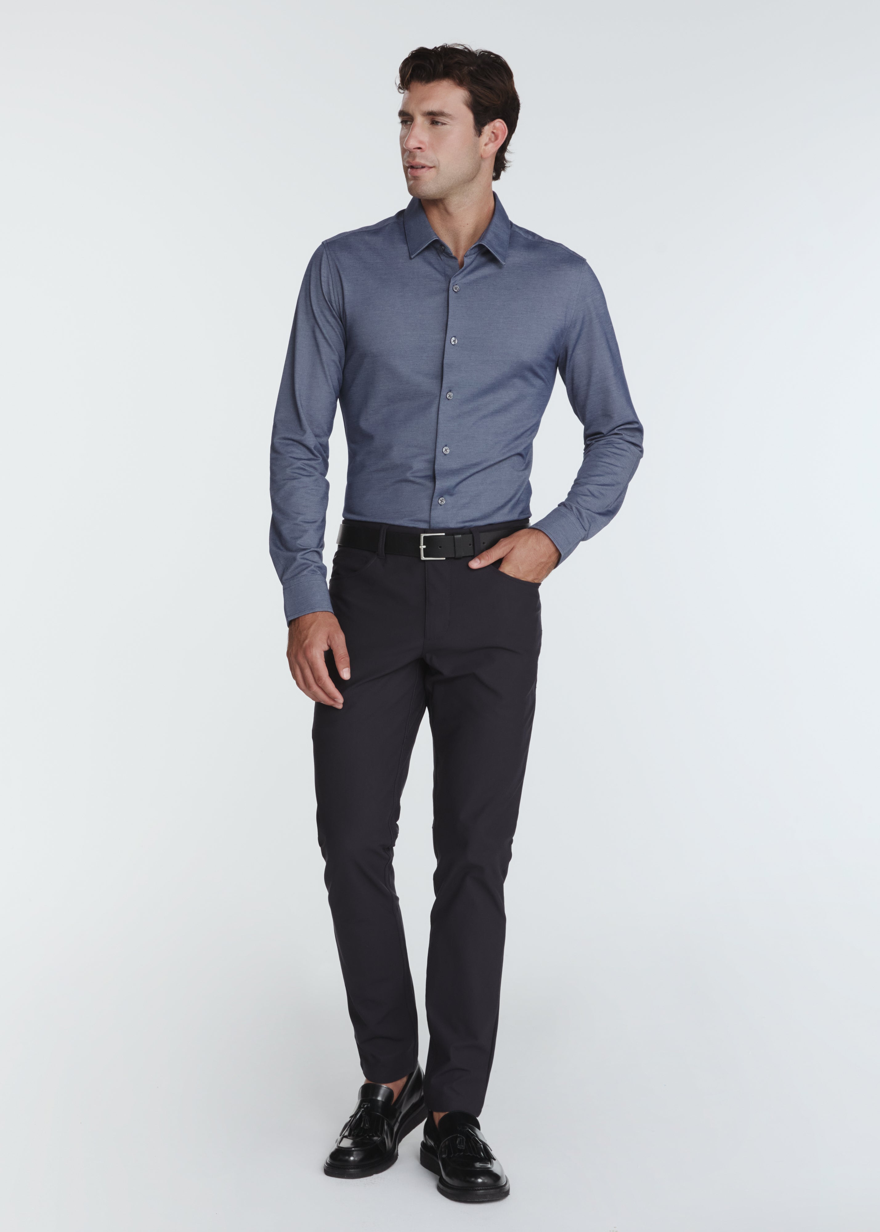 Formline Long Sleeve Shirt Navy