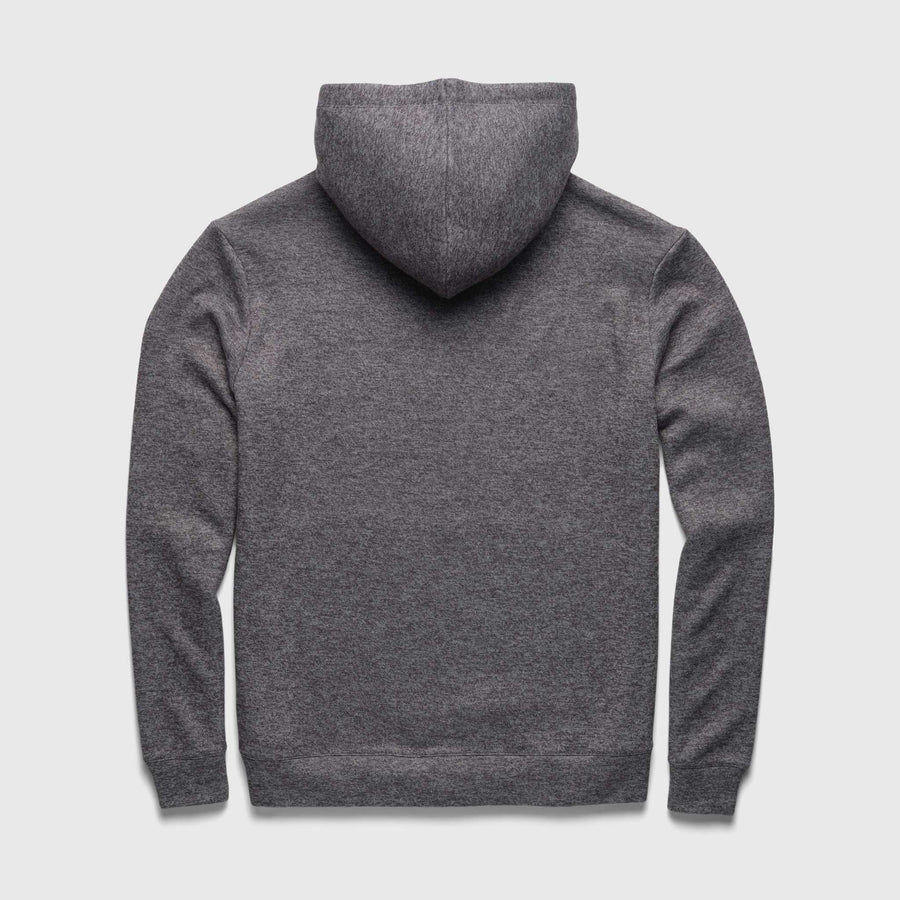 Justin Cashmist Fleece Popover Hoodie Charcoal Heather